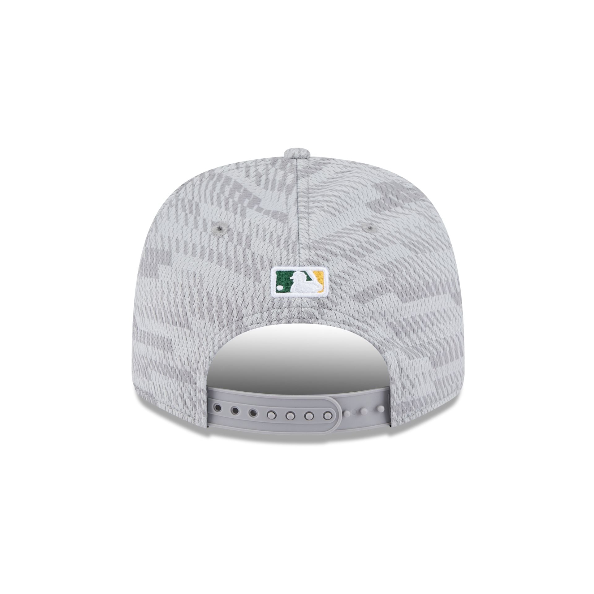 Athletics 2025 Clubhouse Gray 9SEVENTY Stretch-Snap Hat
