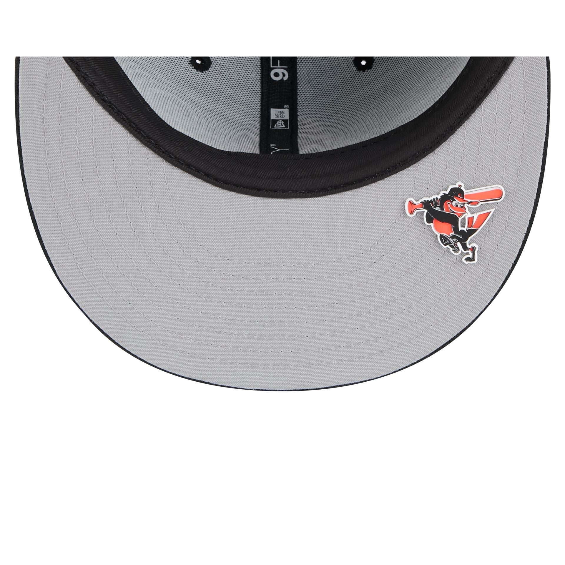 Baltimore Orioles 2025 Clubhouse Alt 9FIFTY Snapback Hat