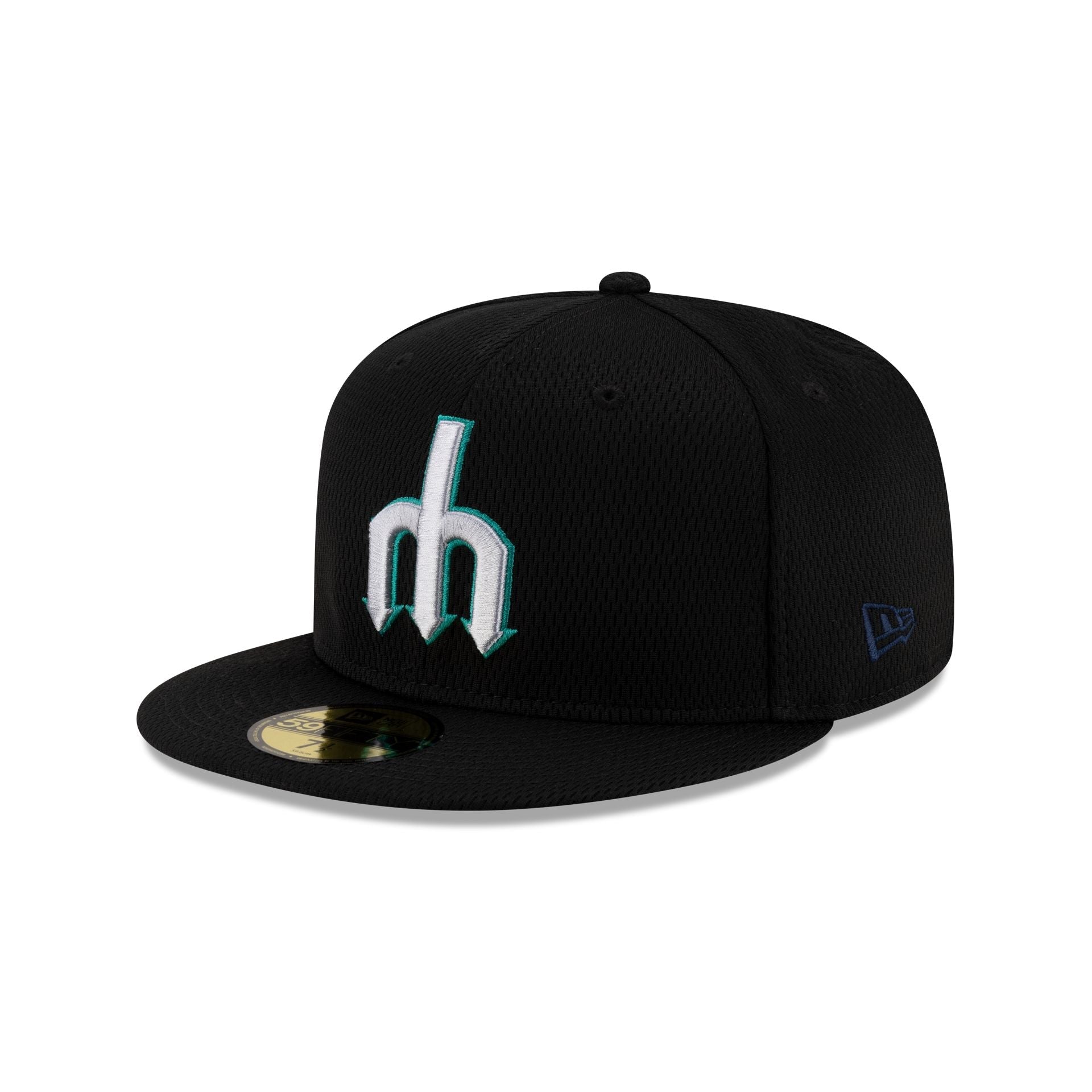 Seattle Mariners 2025 Clubhouse Alt Black 59FIFTY Fitted Hat