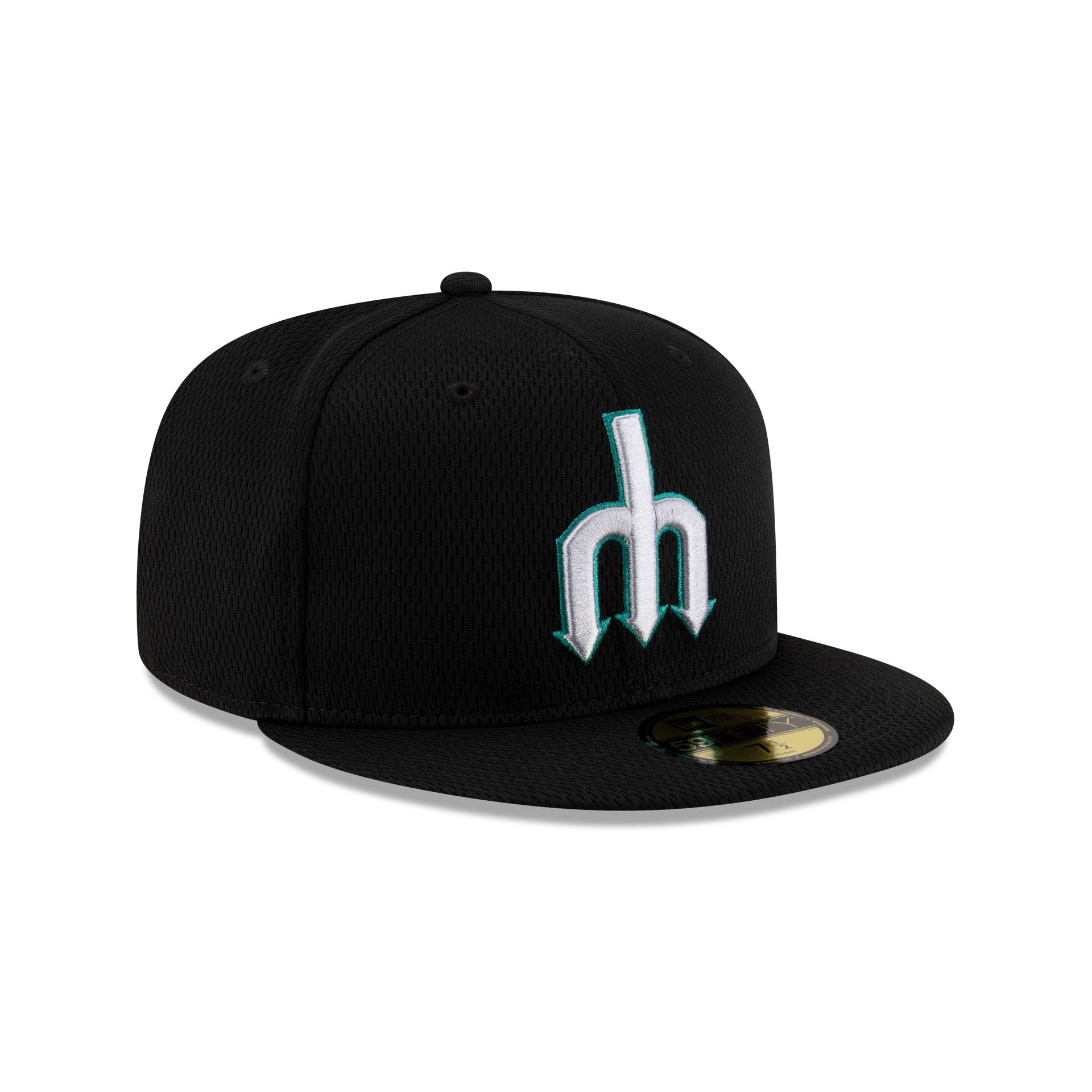 Seattle Mariners 2025 Clubhouse Alt Black 59FIFTY Fitted Hat