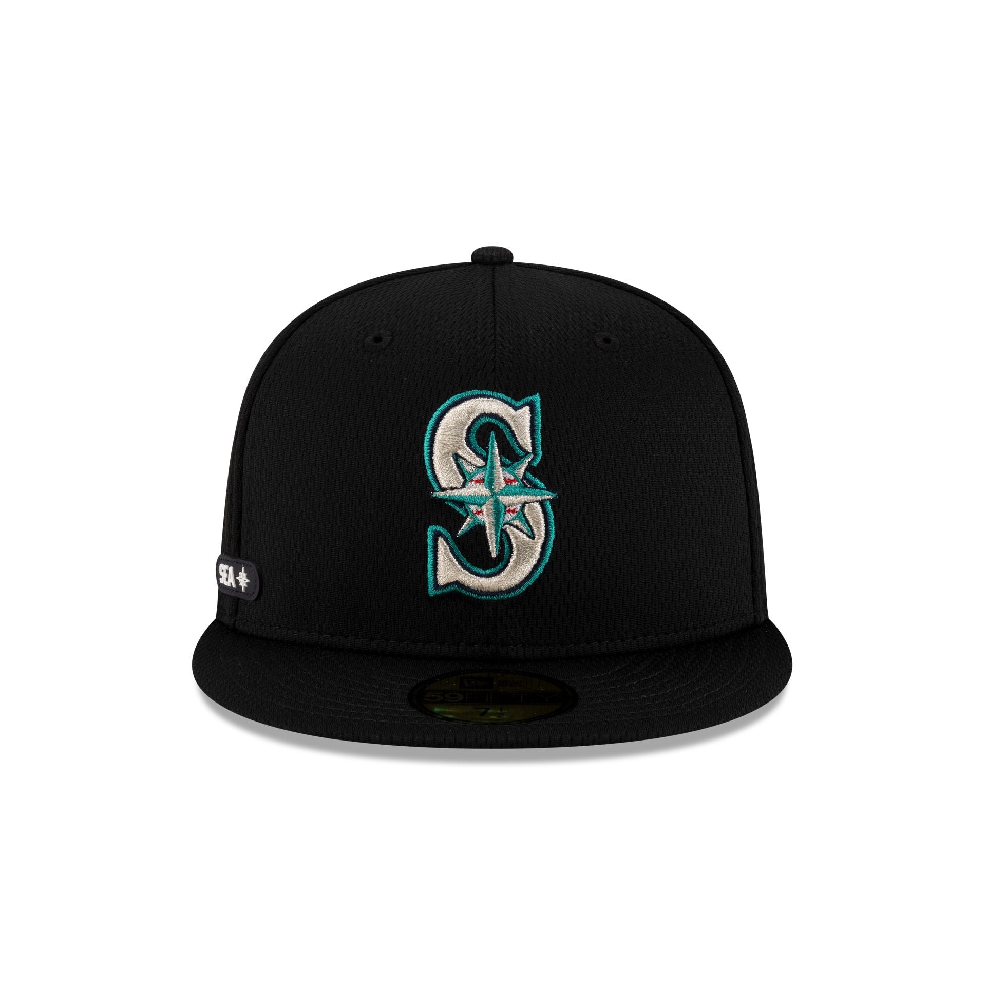 Seattle Mariners 2025 Clubhouse Black 59FIFTY Fitted Hat