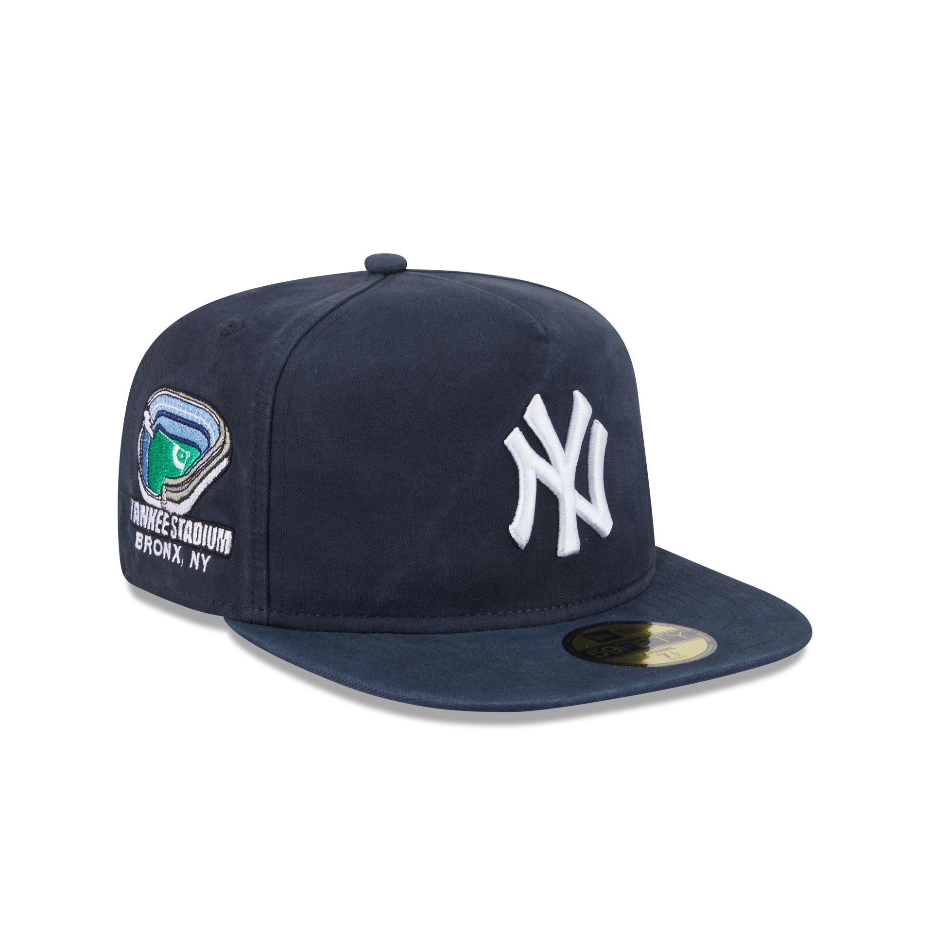New York Yankees Championship Side Flag 59FIFTY A-Frame Fitted Hat