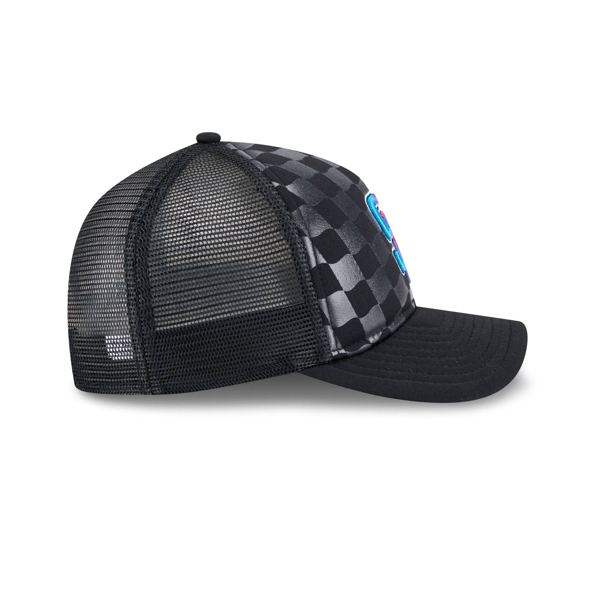 San Diego Padres Gradient Raceway 9FORTY M-Crown A-Frame Trucker Hat