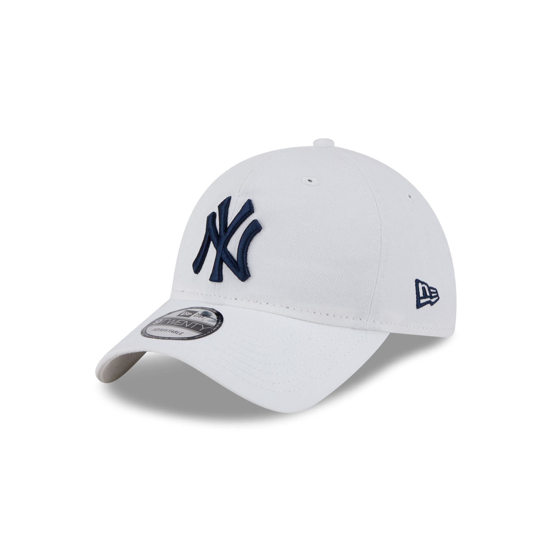 New York Yankees White 9TWENTY Adjustable Hat