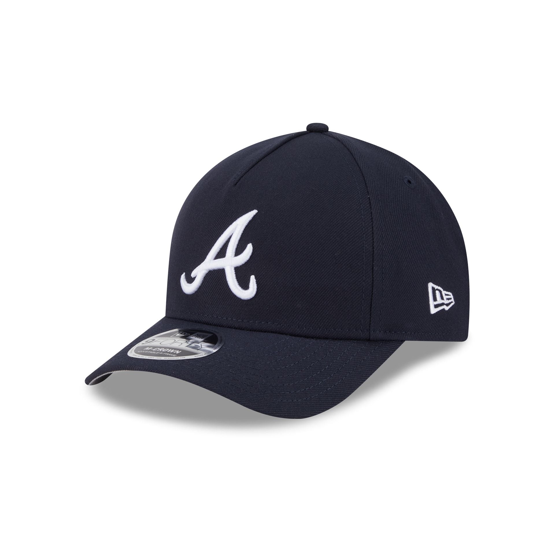 Atlanta Braves Authentic Collection 9FORTY M-Crown A-Frame Snapback Hat