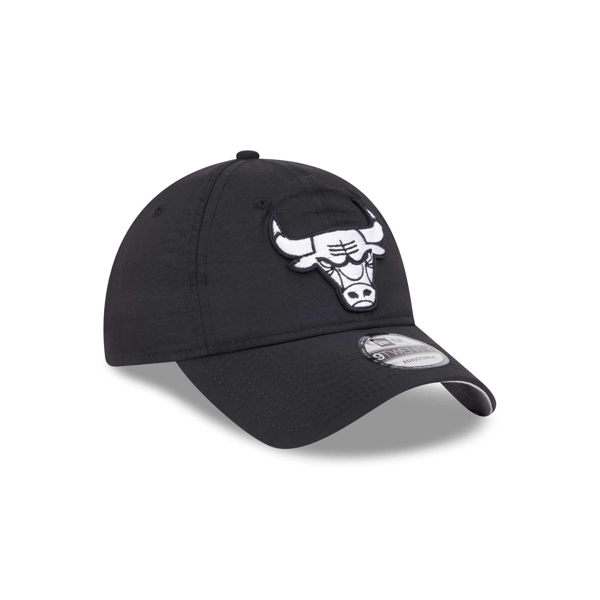 Chicago Bulls Everyday Nylon Black 9TWENTY Adjustable Hat