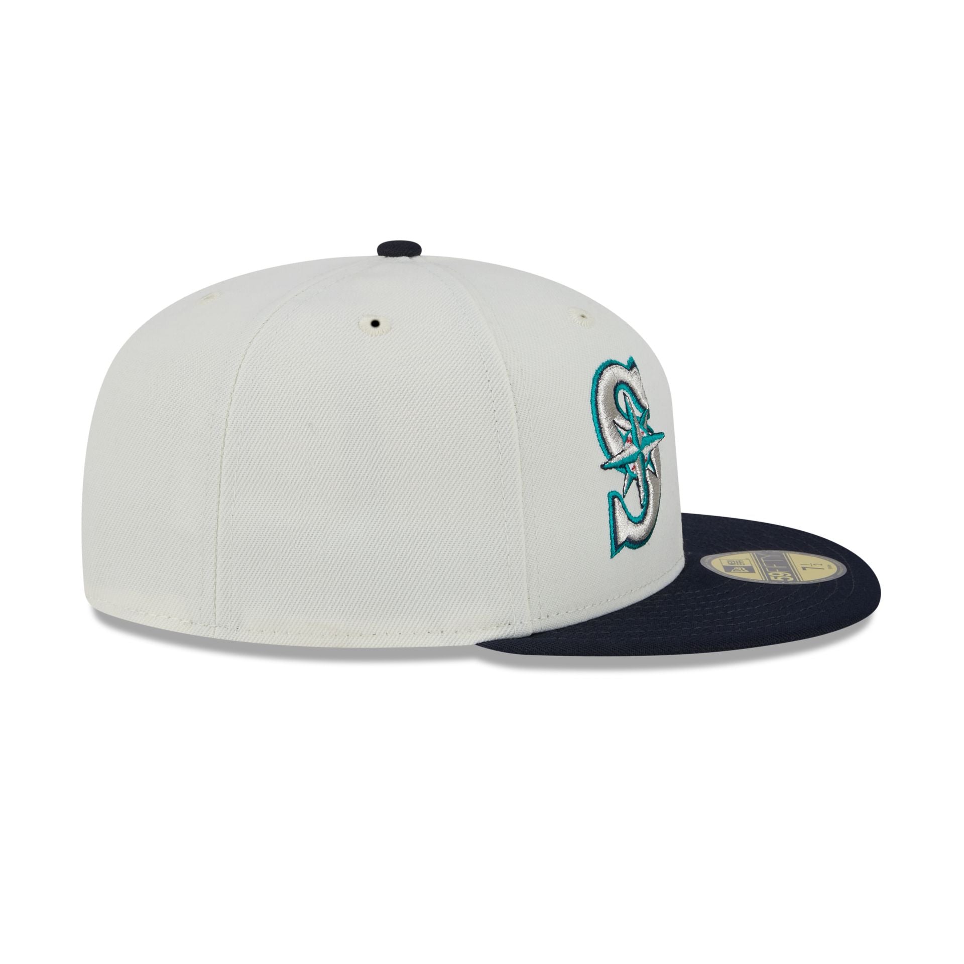Seattle Mariners Ken Griffey Jr. Chrome White 59FIFTY Fitted Hat