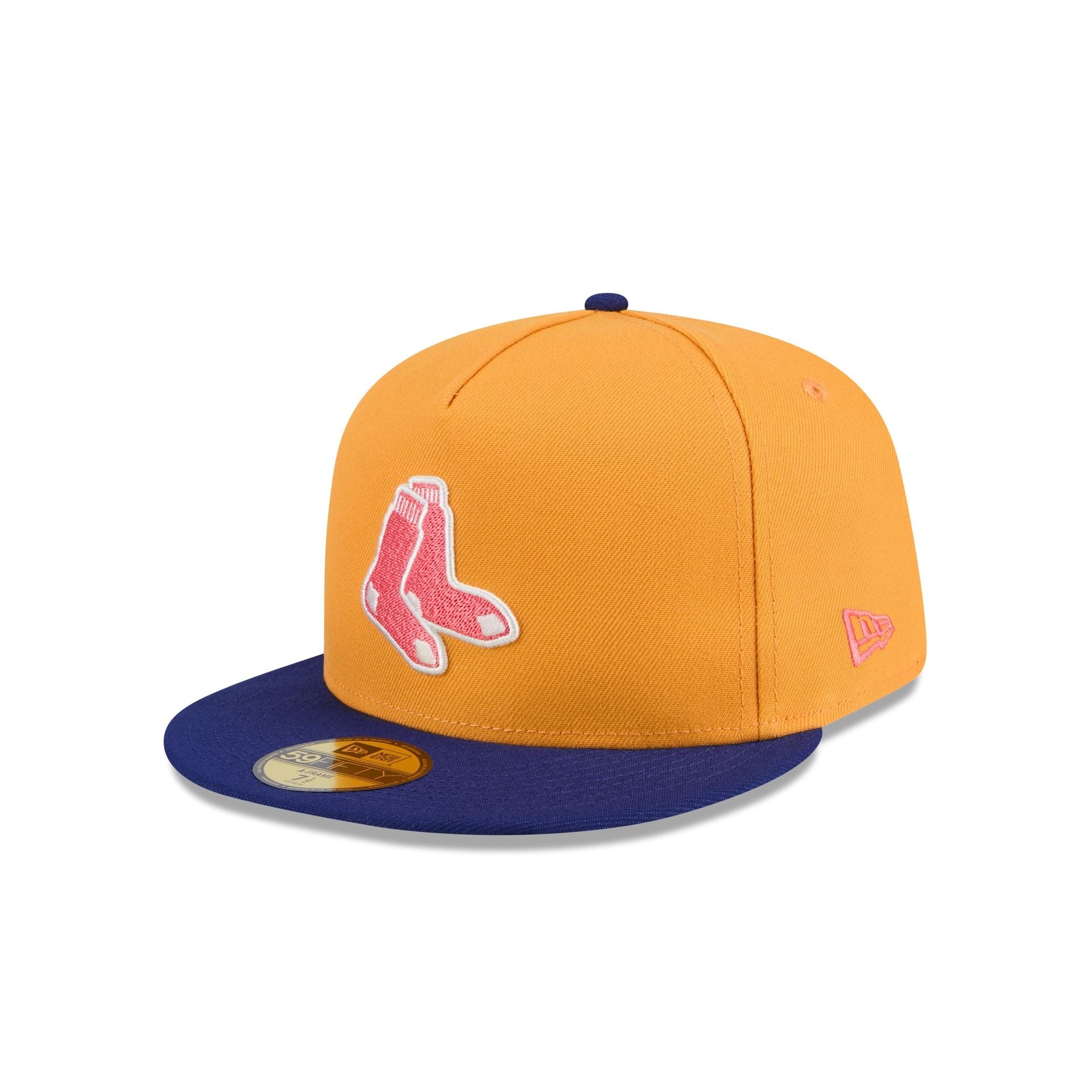 Boston Red Sox Gold 59FIFTY A-Frame Fitted Hat