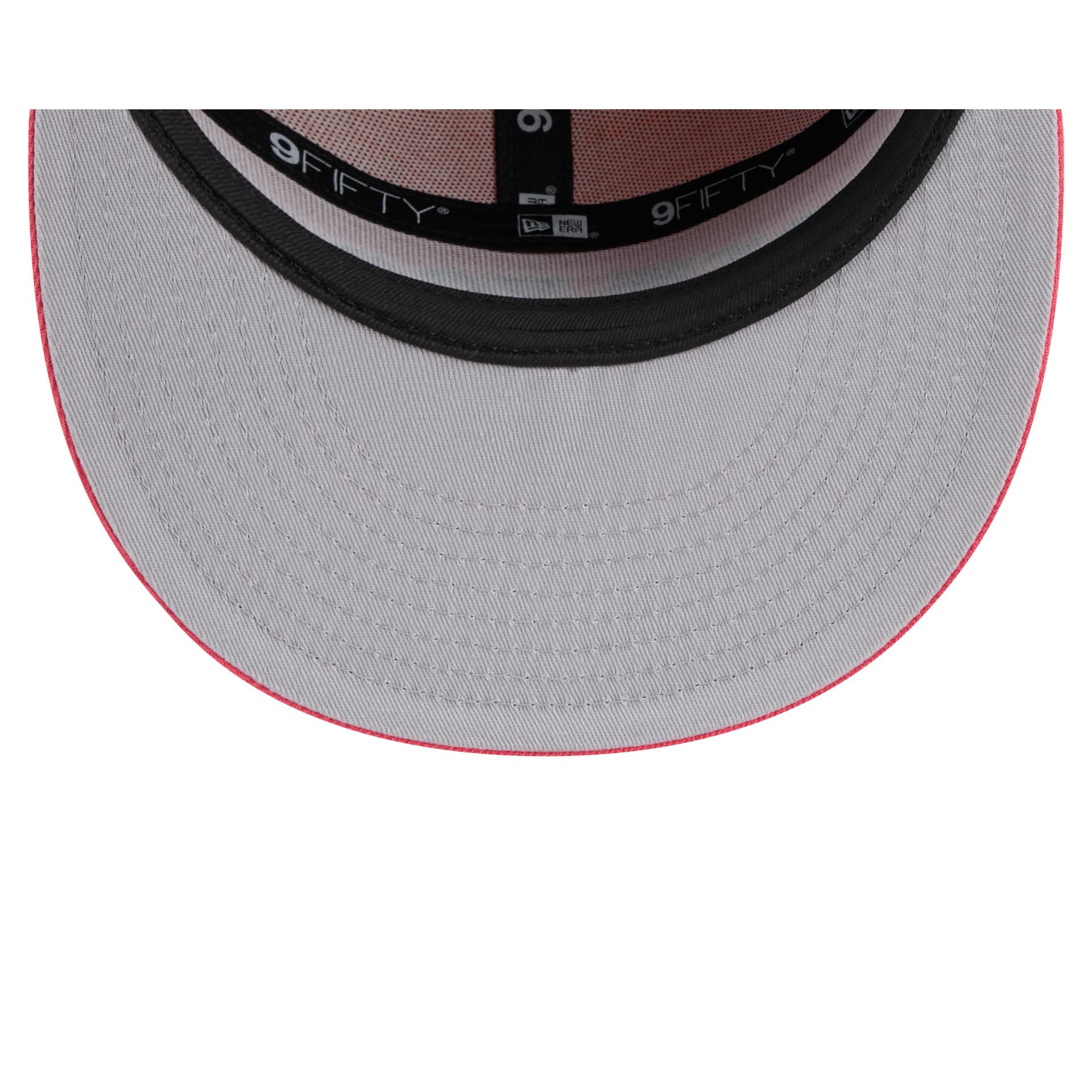 New York Yankees Coral Split Panel 9FIFTY Snapback Hat