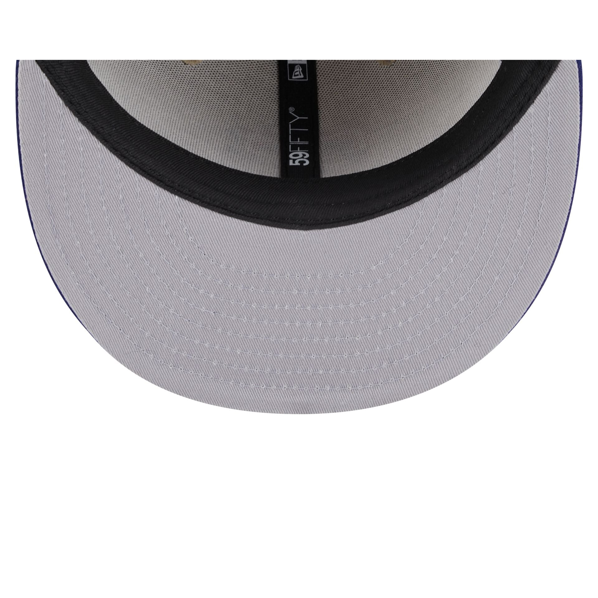 Texas Rangers Herringbone Moon 59FIFTY Fitted Hat