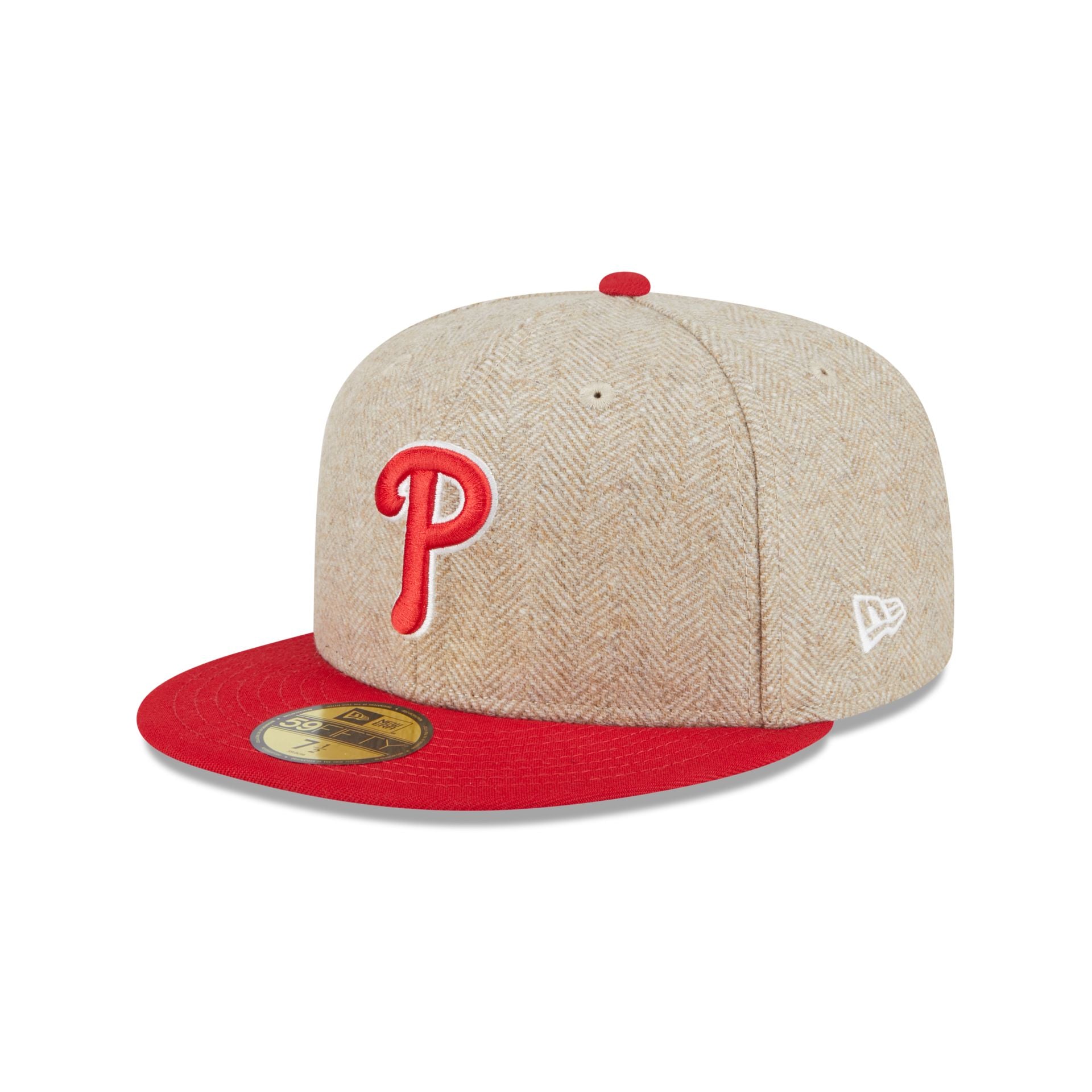 Philadelphia Phillies Herringbone Moon 59FIFTY Fitted Hat