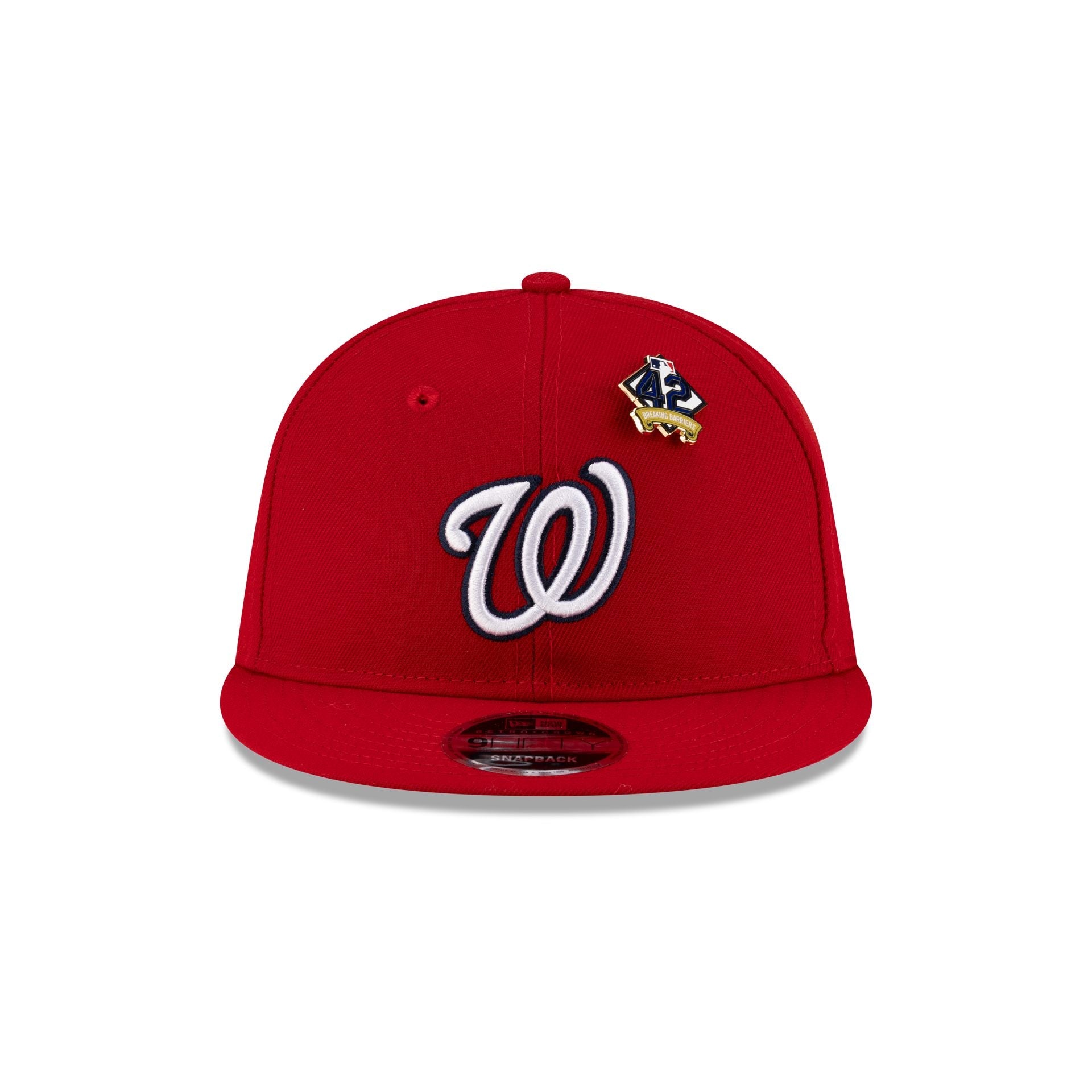 Washington Nationals Jackie Robinson Day 2025 Retro Crown 9FIFTY Snapback Hat