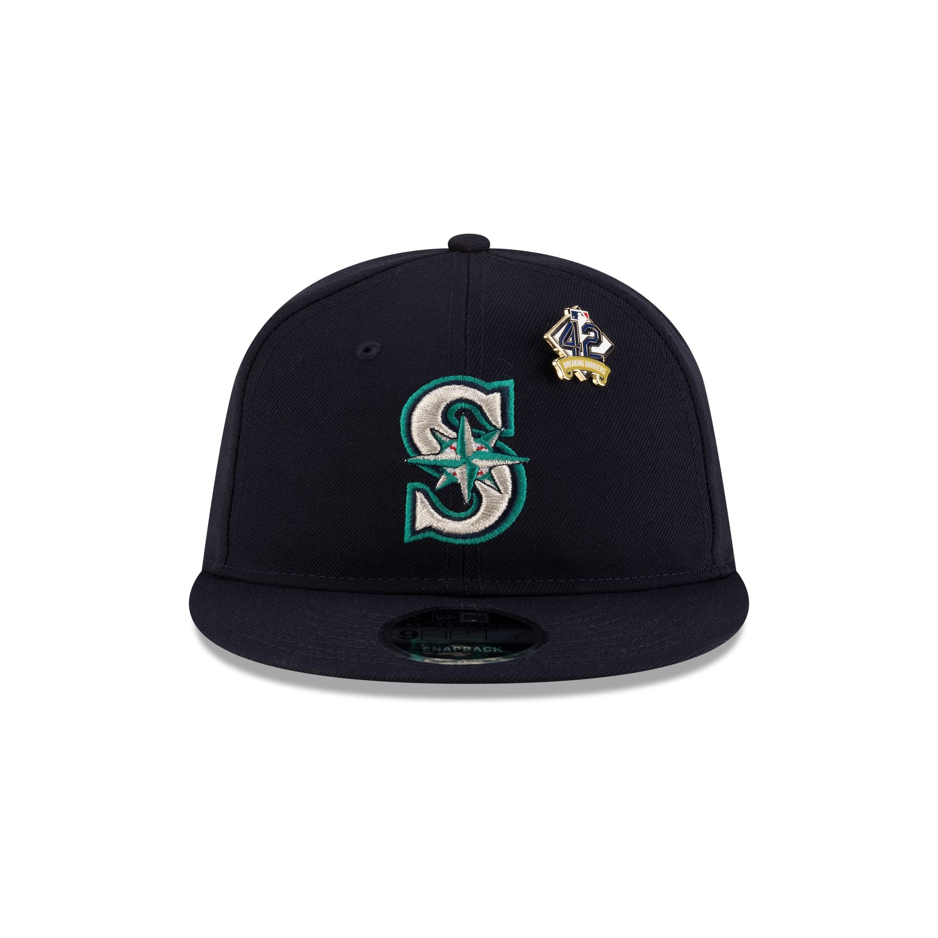 Seattle Mariners Jackie Robinson Day 2025 Retro Crown 9FIFTY Snapback Hat