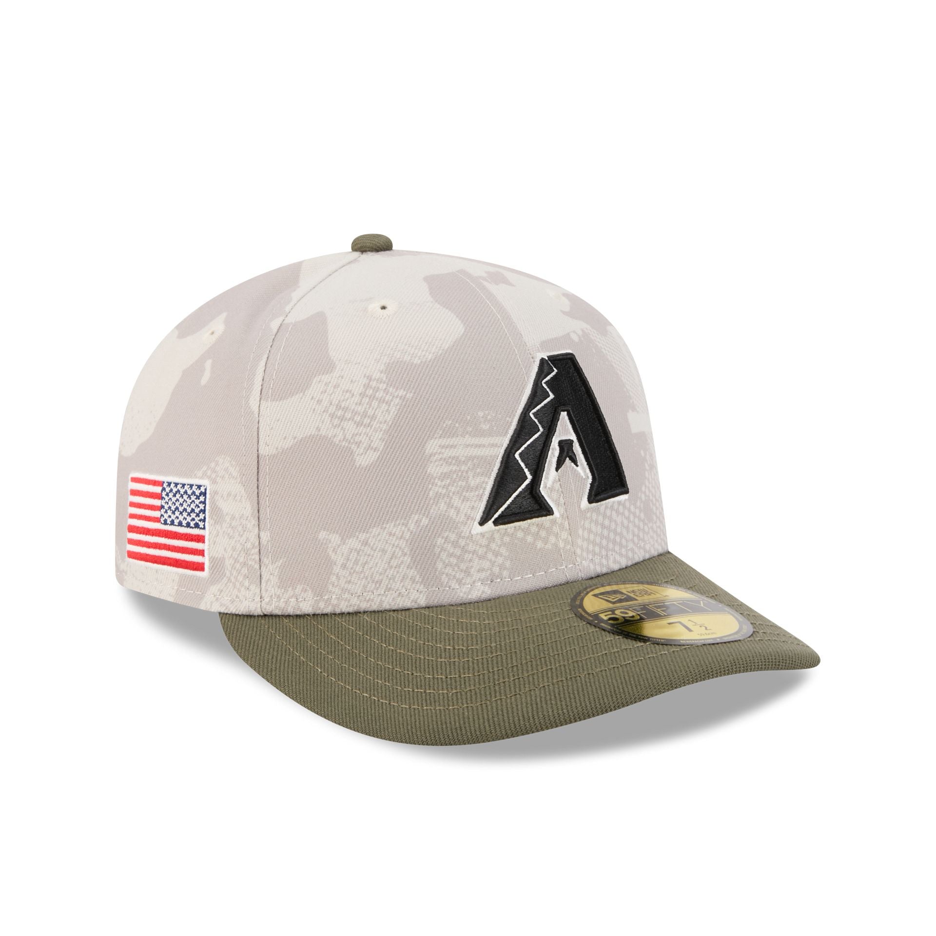 Arizona Diamondbacks Armed Forces Day 2025 59FIFTY Fitted Hat