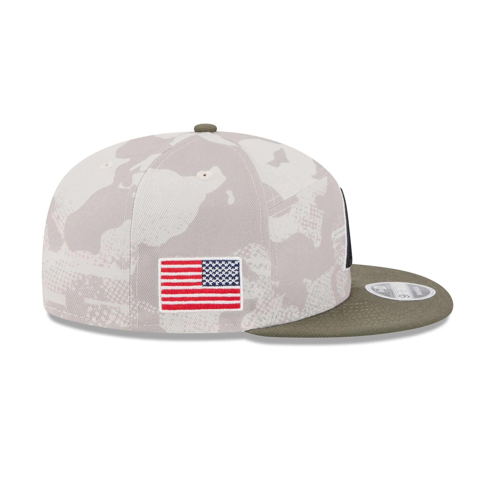 Arizona Diamondbacks Armed Forces Day 2025 Split Panel 9FIFTY Snapback Hat