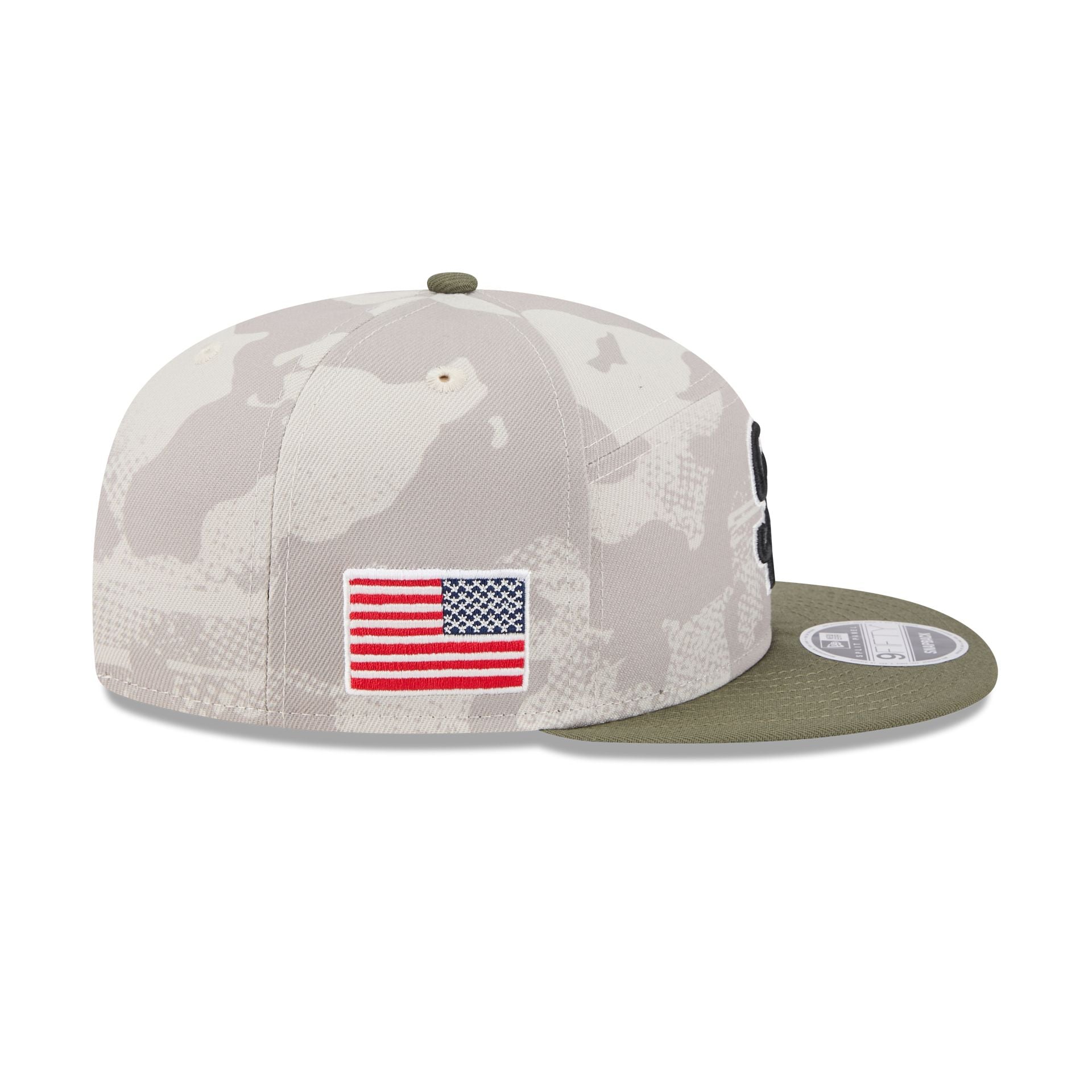 San Diego Padres Armed Forces Day 2025 Split Panel 9FIFTY Snapback Hat