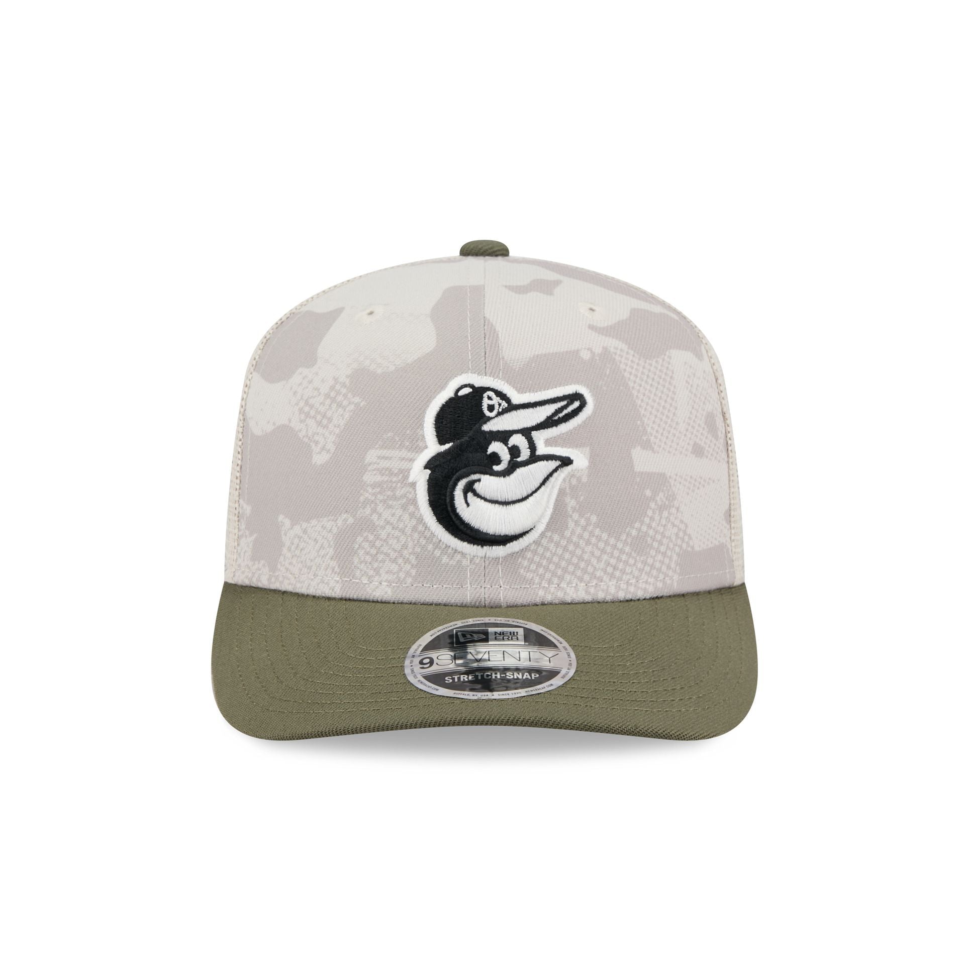 Baltimore Orioles Armed Forces Day 2025 9SEVENTY Trucker Hat