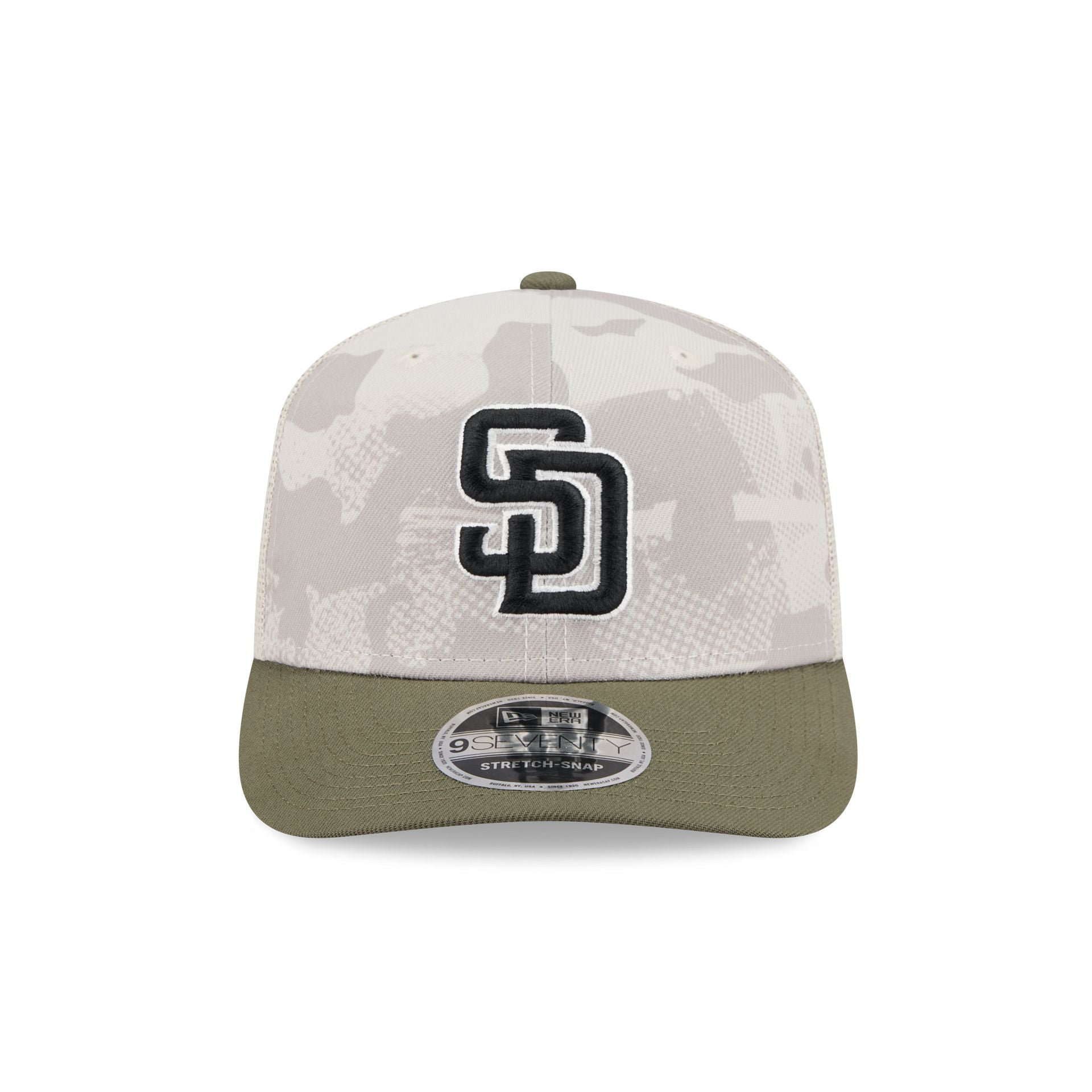 San Diego Padres Armed Forces Day 2025 9SEVENTY Trucker Hat