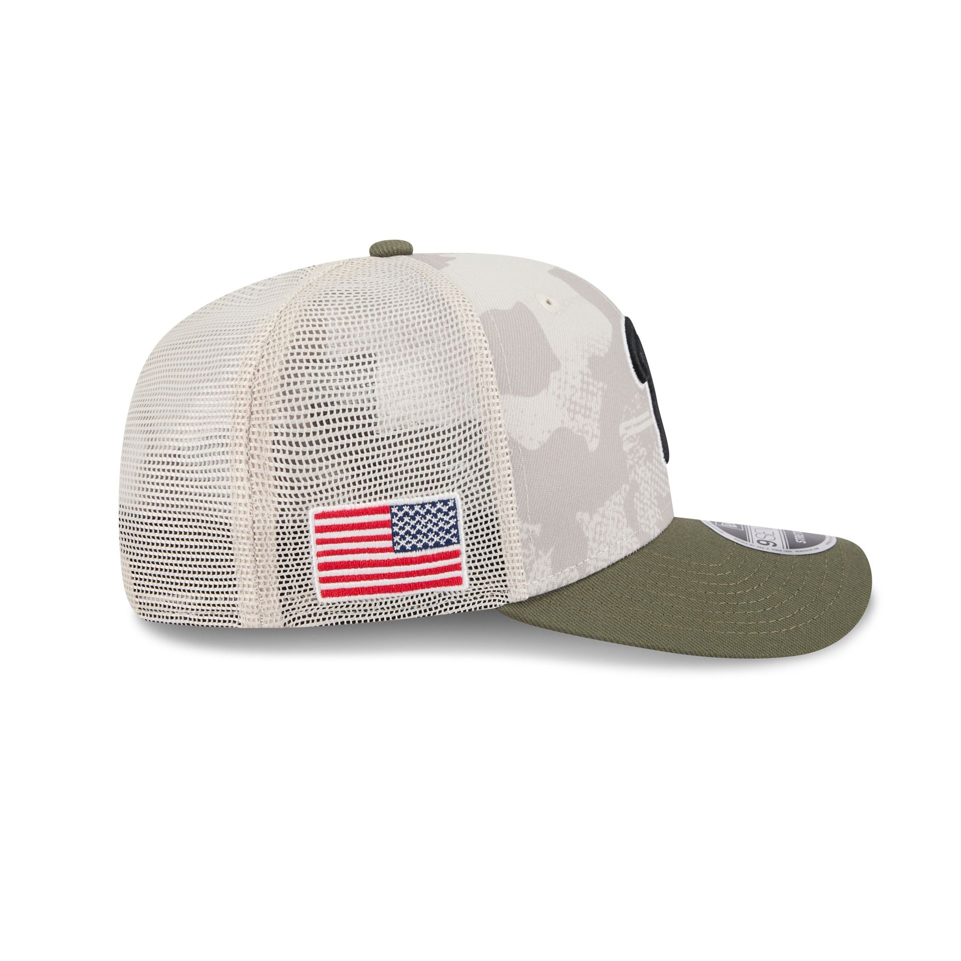 Philadelphia Phillies Armed Forces Day 2025 9SEVENTY Trucker Hat