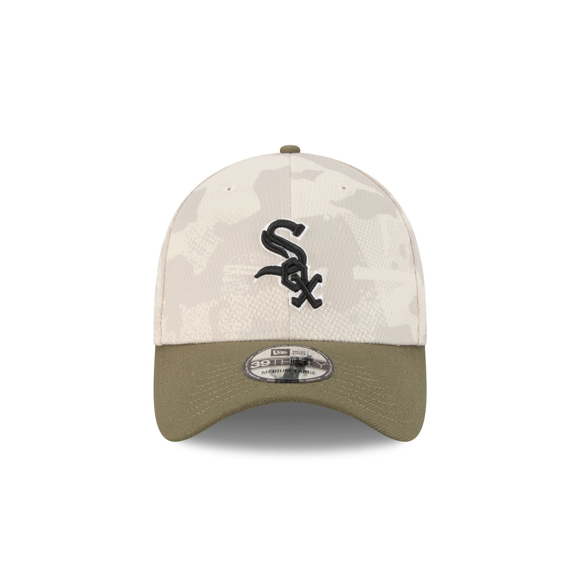Chicago White Sox Armed Forces Day 2025 39THIRTY Stretch Fit Hat