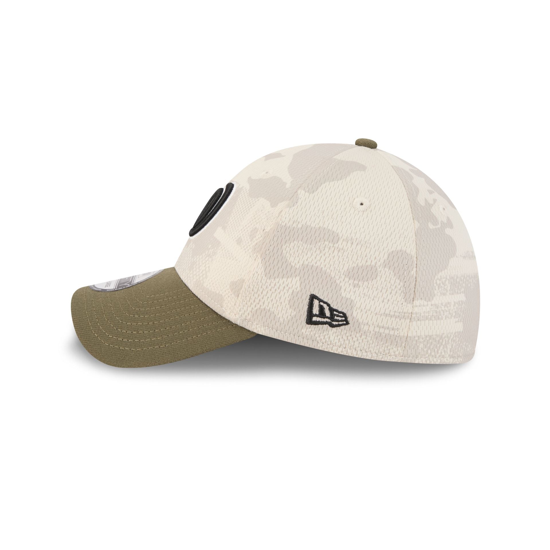 Washington Nationals Armed Forces Day 2025 39THIRTY Stretch Fit Hat
