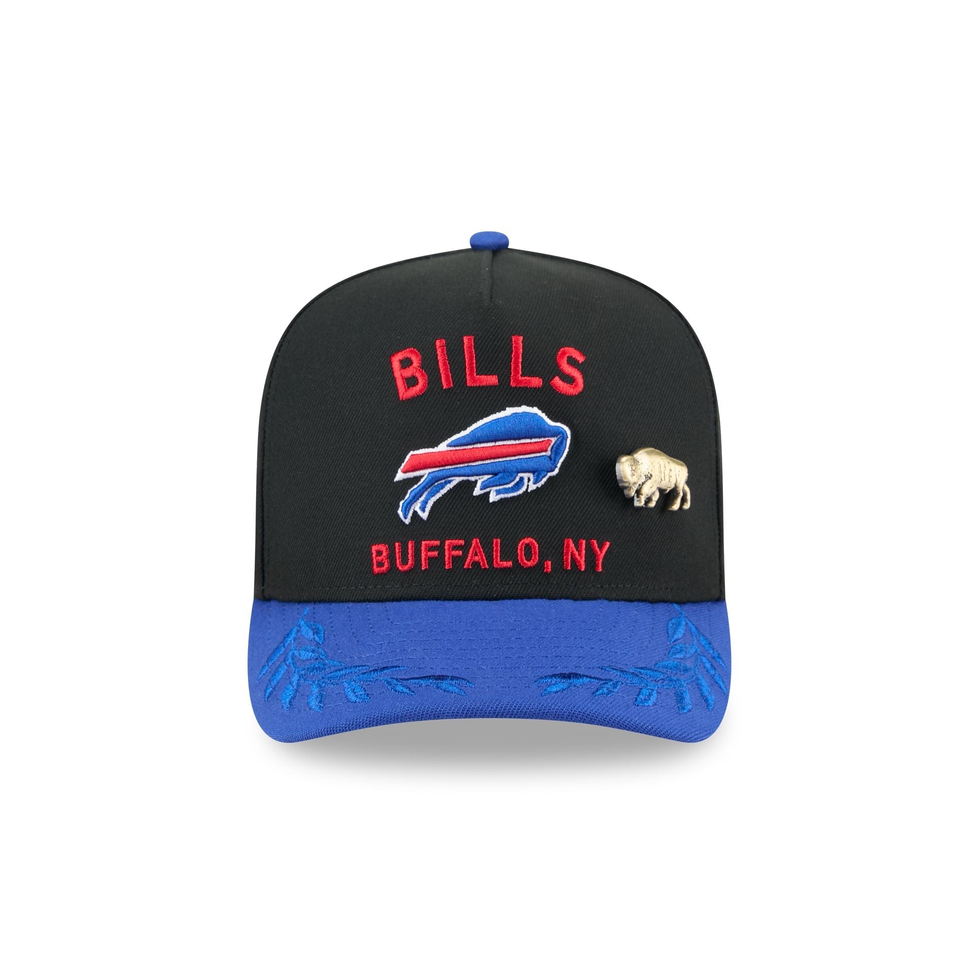 Buffalo Bills 2025 Draft Black 59FIFTY A-Frame Fitted Hat