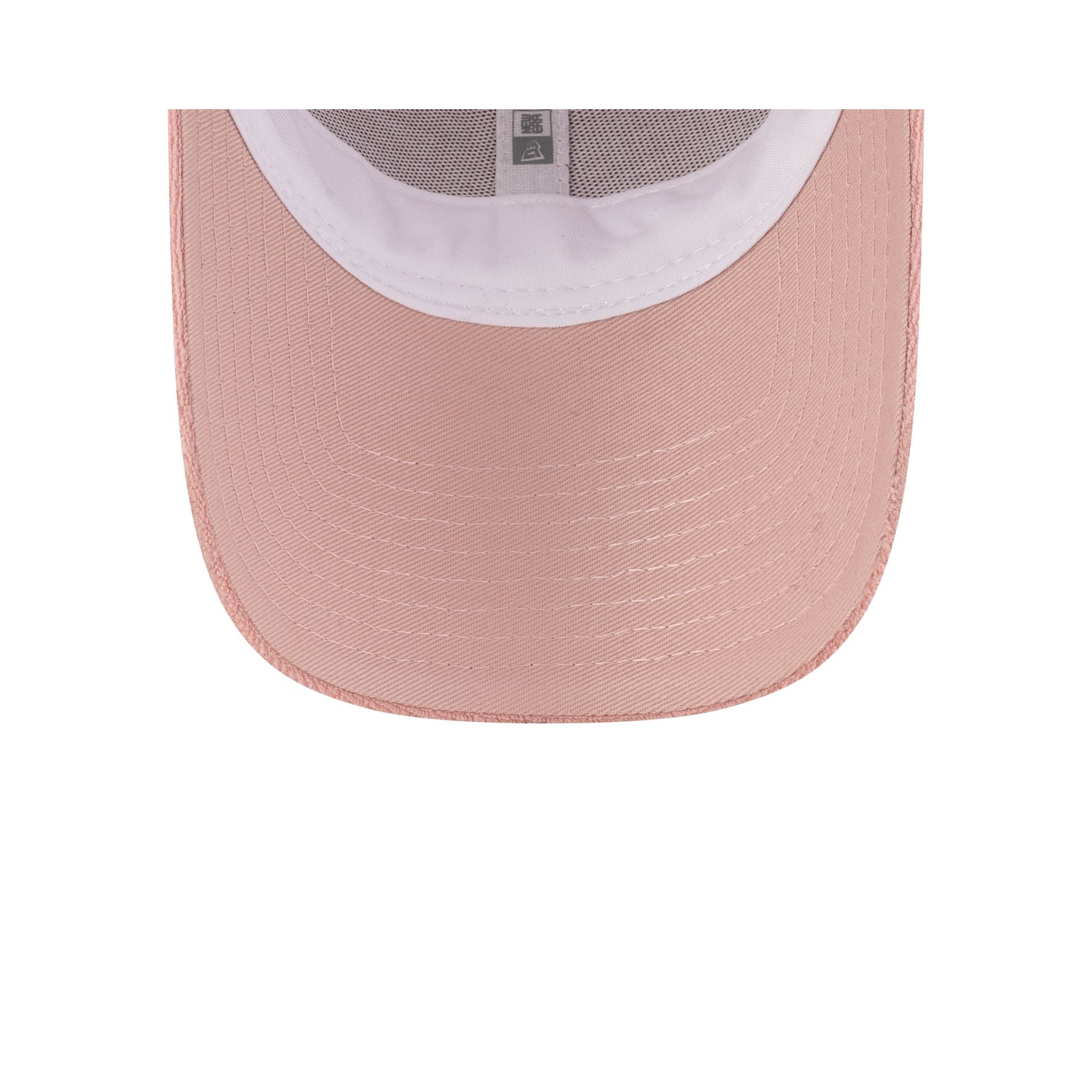 New York Yankees Terry Cloth Pastel Pink Women's 9FORTY Trucker Hat