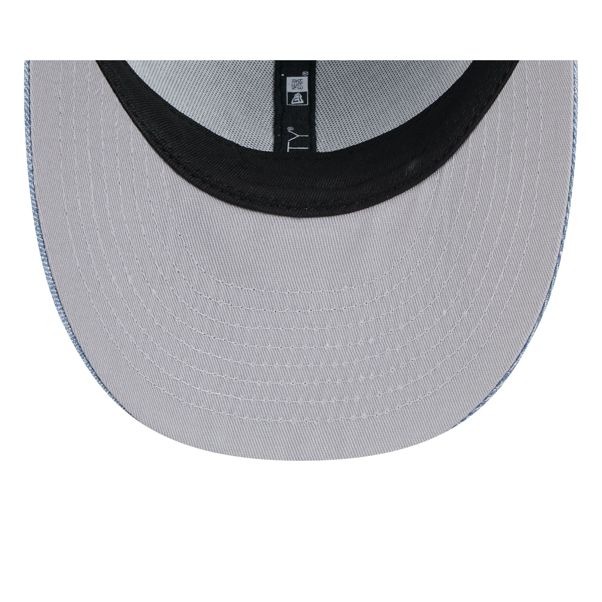 Atlanta Braves Hand Stitched Chambray Low Profile 59FIFTY Fitted Hat