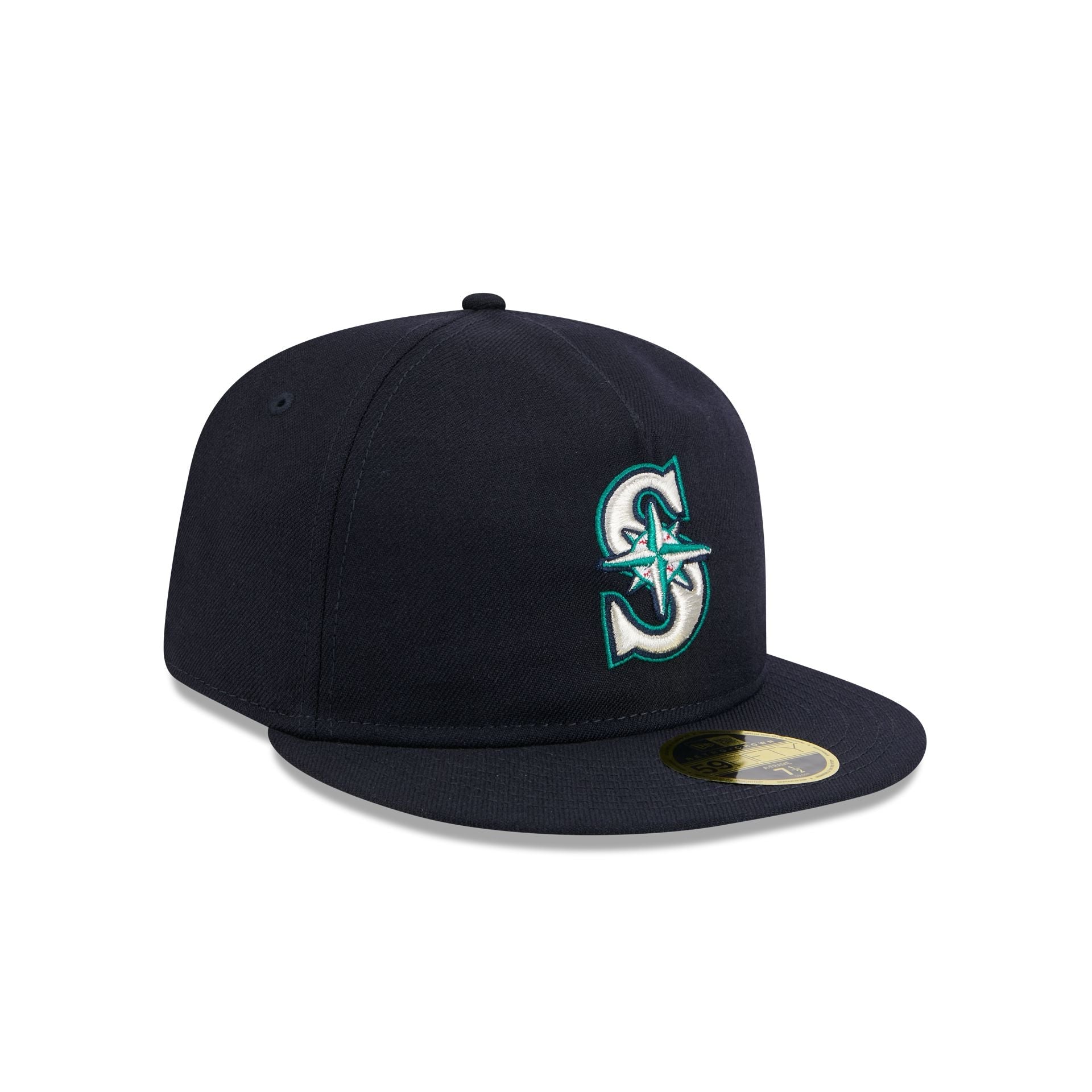 Seattle Mariners Boho Wool Retro Crown 59FIFTY Fitted Hat