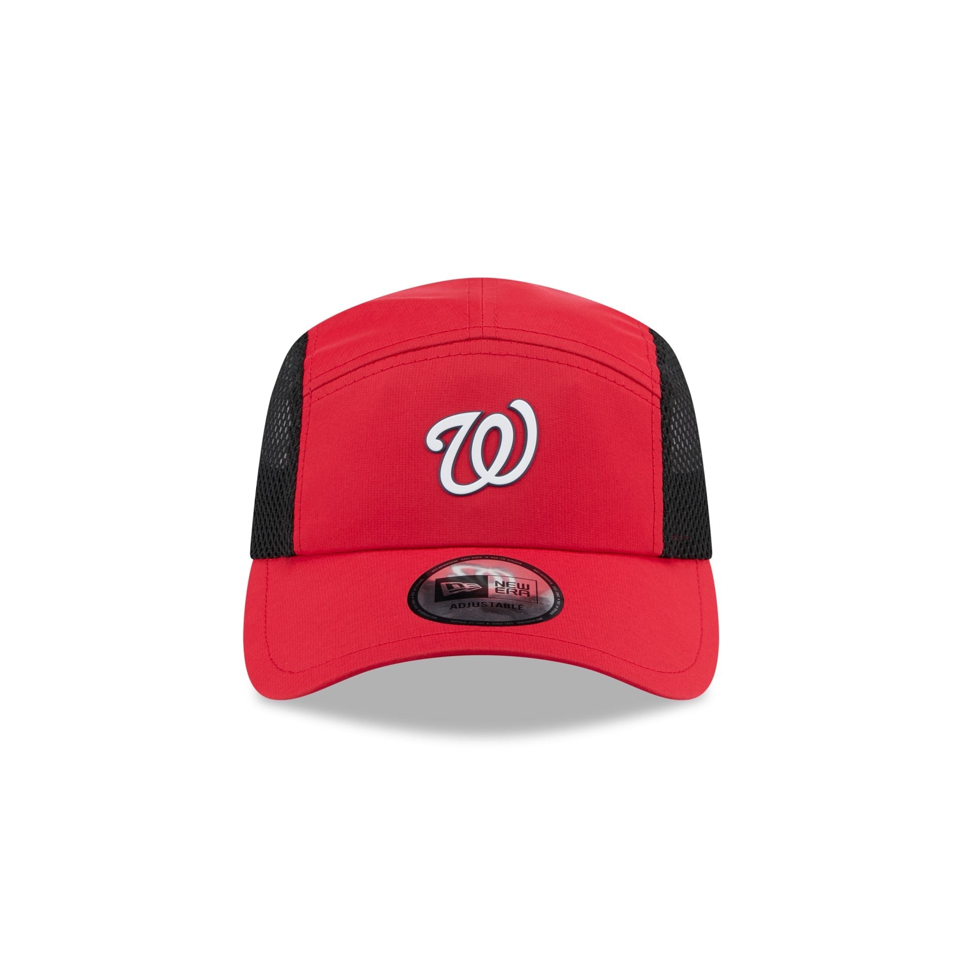Washington Nationals Poly Runner Adjustable Hat