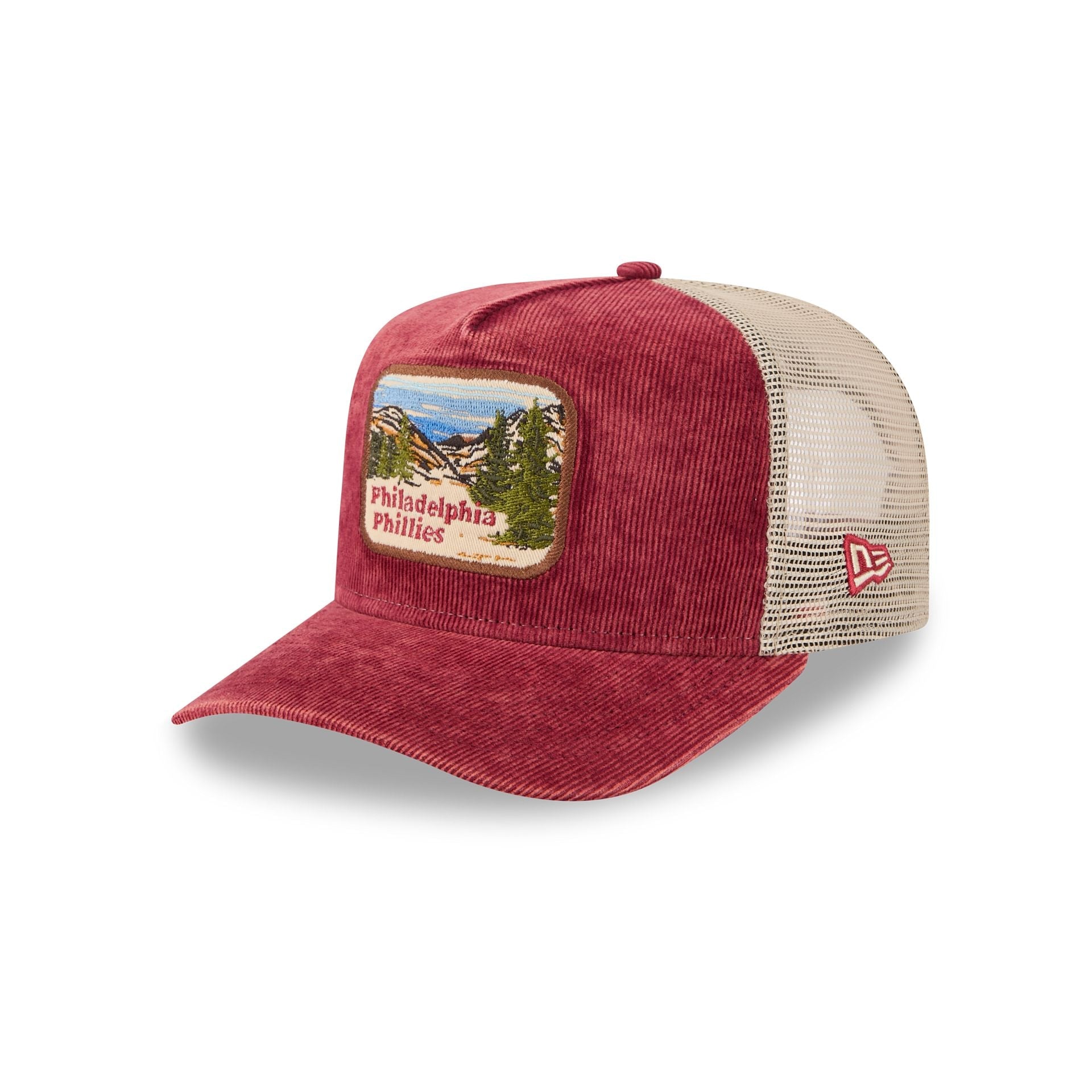Philadelphia Phillies Vintage Landscape 9FIFTY A-Frame Trucker Hat