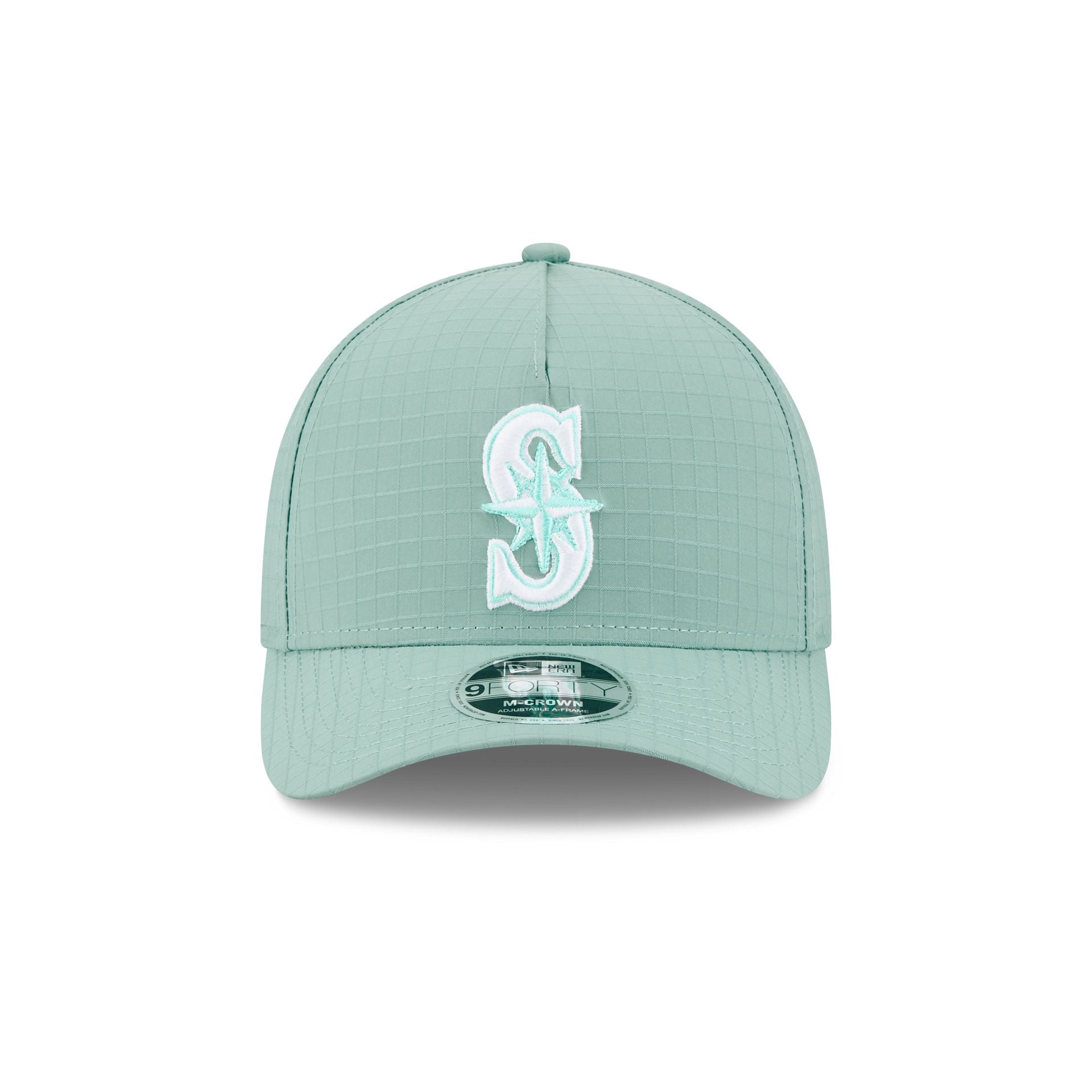 Seattle Mariners Green Ripstop 9FORTY M-Crown A-Frame Snapback Hat
