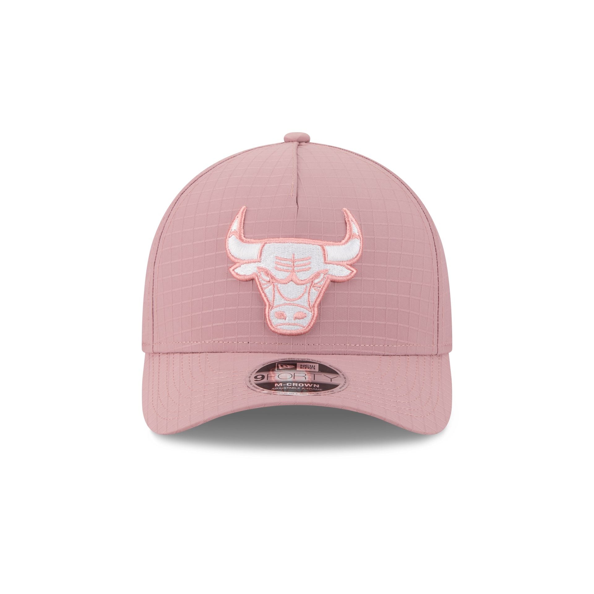 Chicago Bulls Pink Ripstop 9FORTY M-Crown A-Frame Snapback Hat