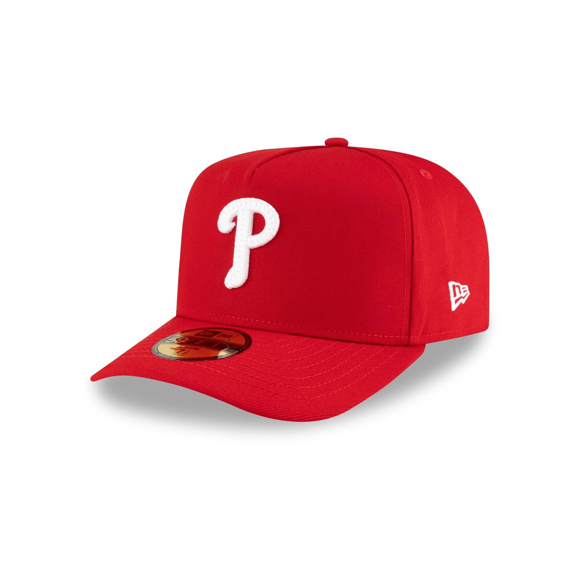 Philadelphia Phillies Script Safety Pin 59FIFTY A-Frame Fitted Hat