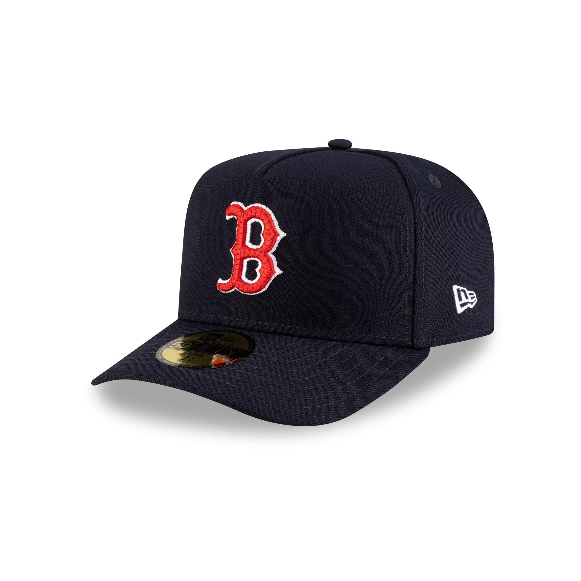 Boston Red Sox Script Safety Pin 59FIFTY A-Frame Fitted Hat