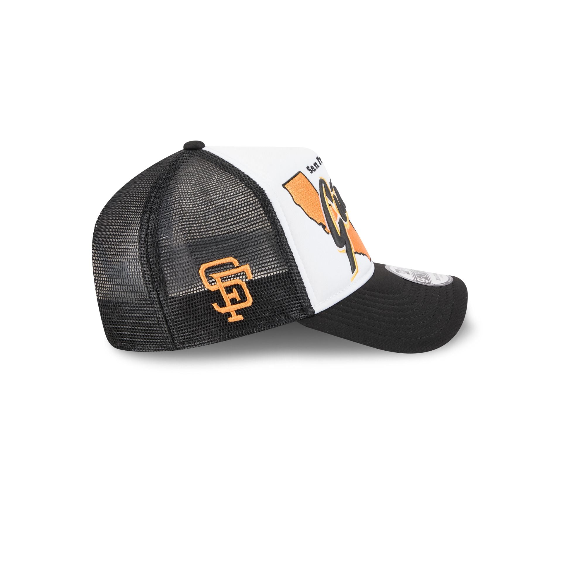 San Francisco Giants State Flower 9FORTY A-Frame Trucker Hat
