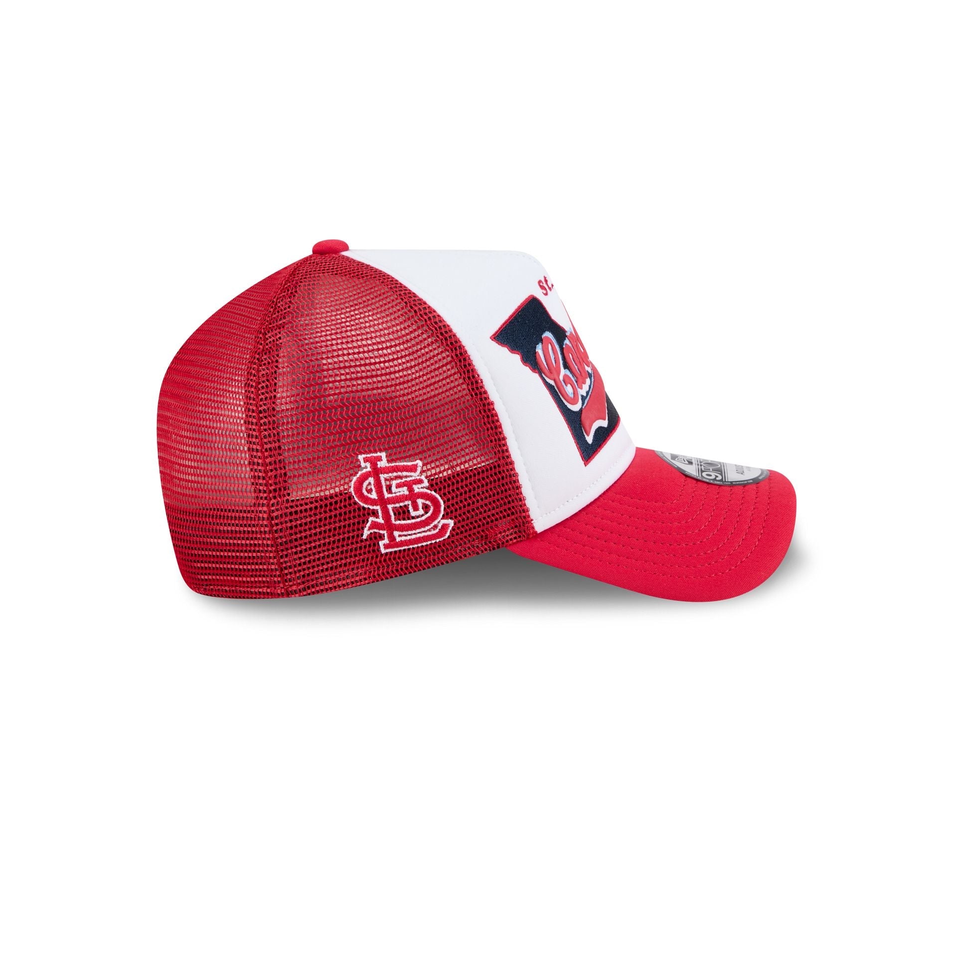 St. Louis Cardinals State Flower 9FORTY A-Frame Trucker Hat