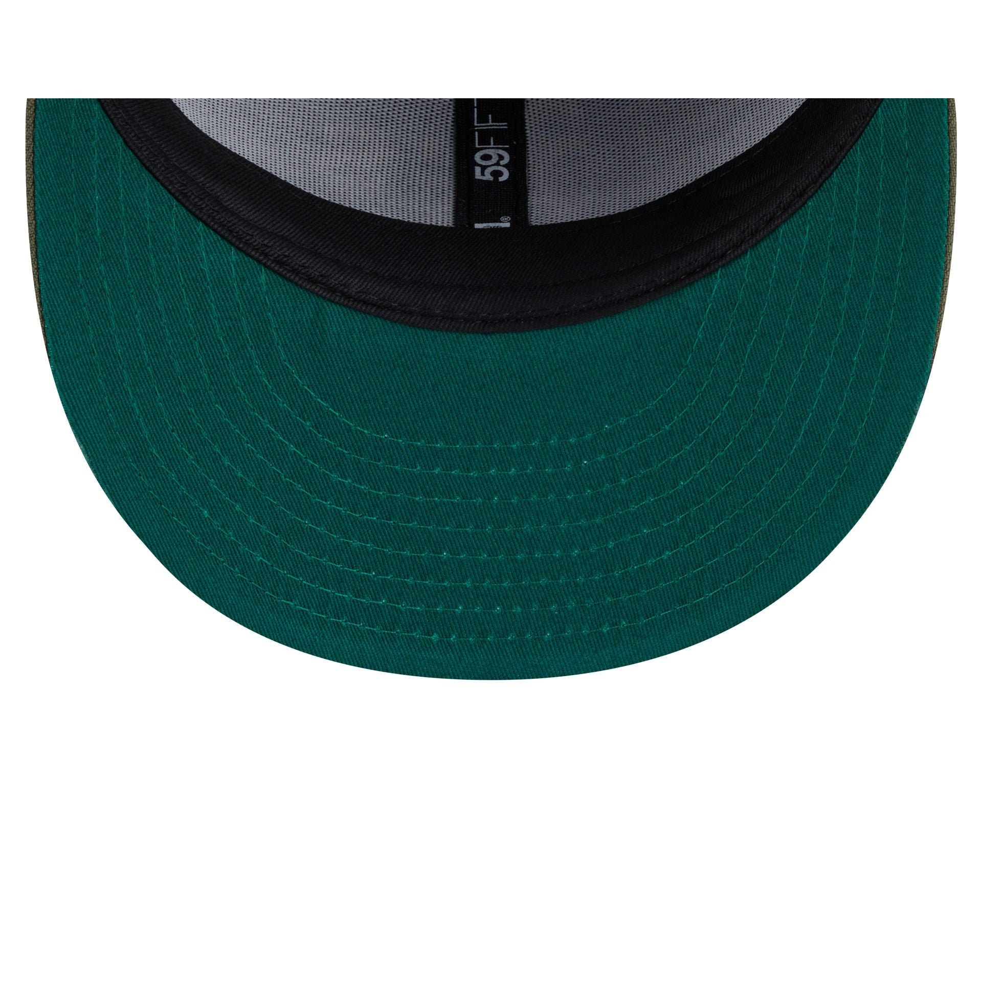 Athletics Tonal Florals Olive 59FIFTY Fitted Hat