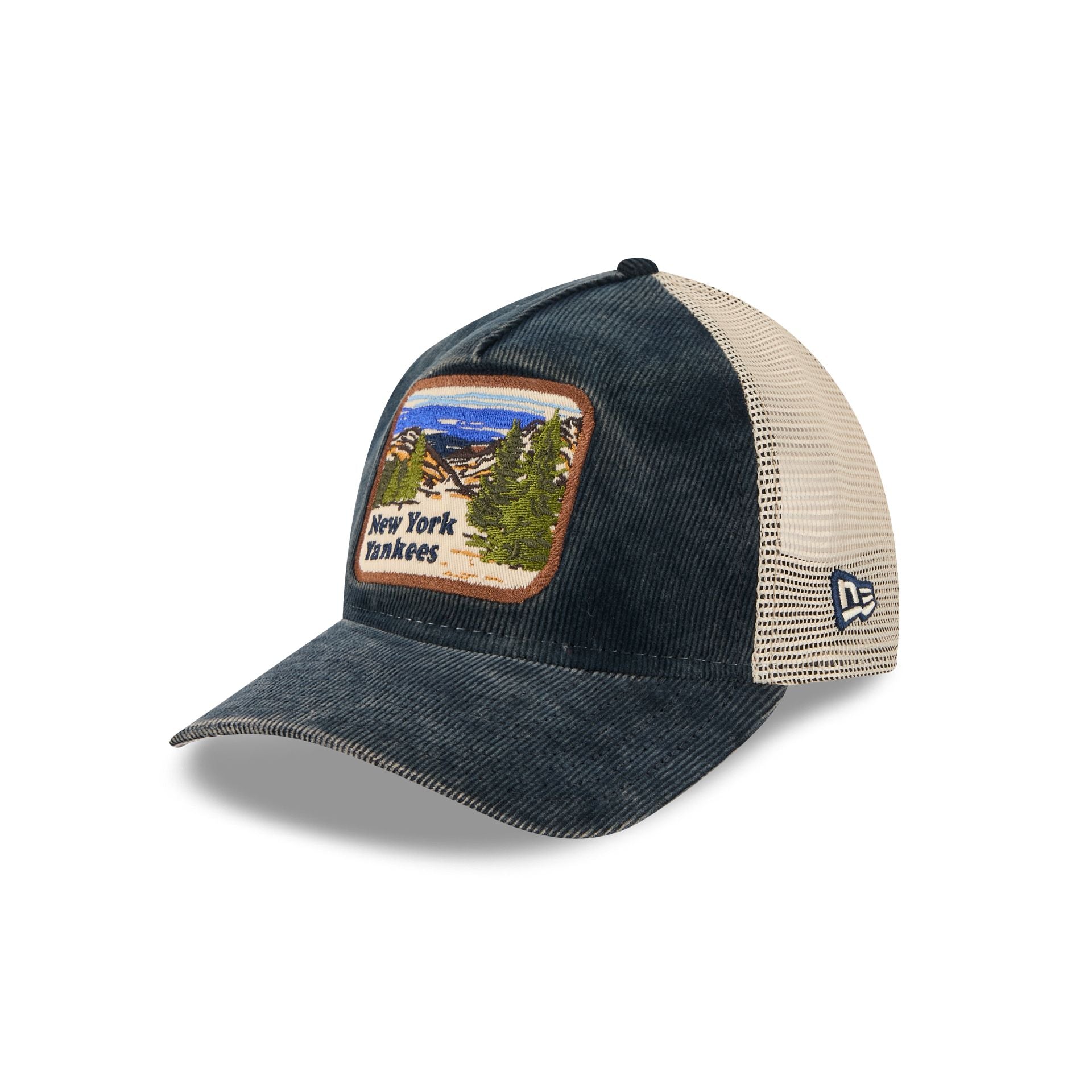 New York Yankees Vintage Landscape 9TWENTY A-Frame Trucker Hat