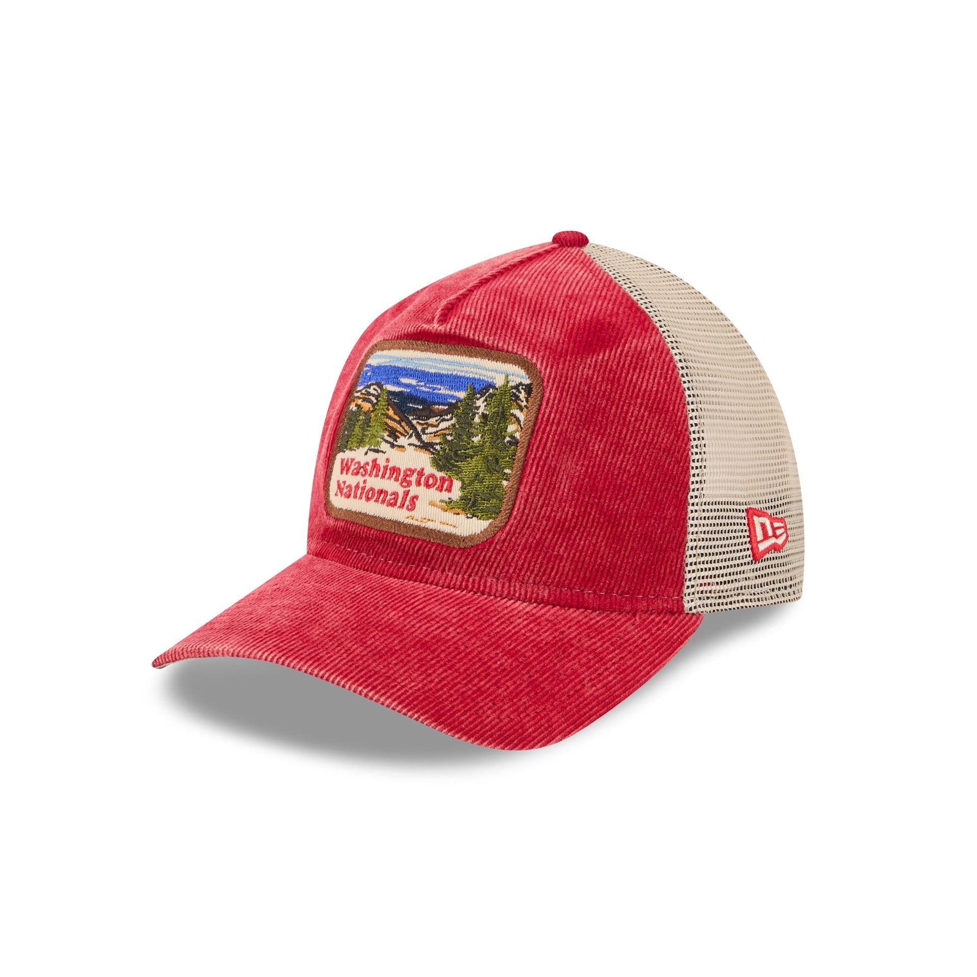 Washington Nationals Vintage Landscape 9TWENTY A-Frame Trucker Hat