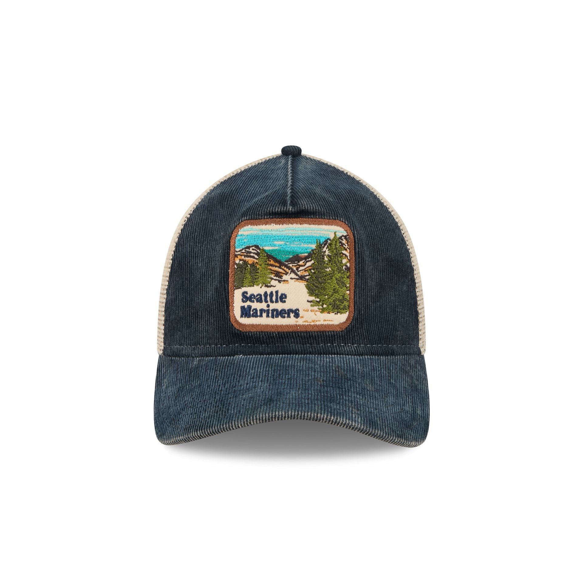 Seattle Mariners Vintage Landscape 9TWENTY A-Frame Trucker Hat