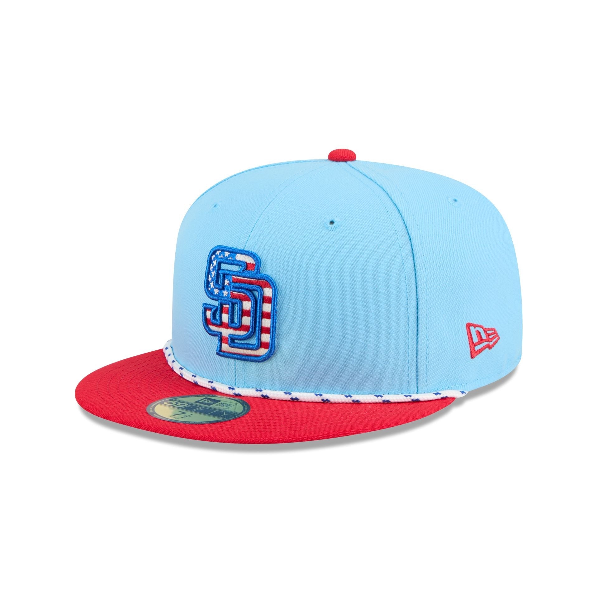 San Diego Padres Independence Day 2025 59FIFTY Fitted Hat