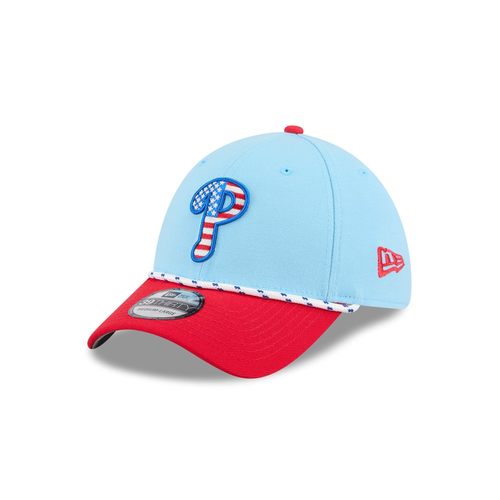 Philadelphia Phillies Independence Day 2025 39THIRTY Stretch Fit Hat