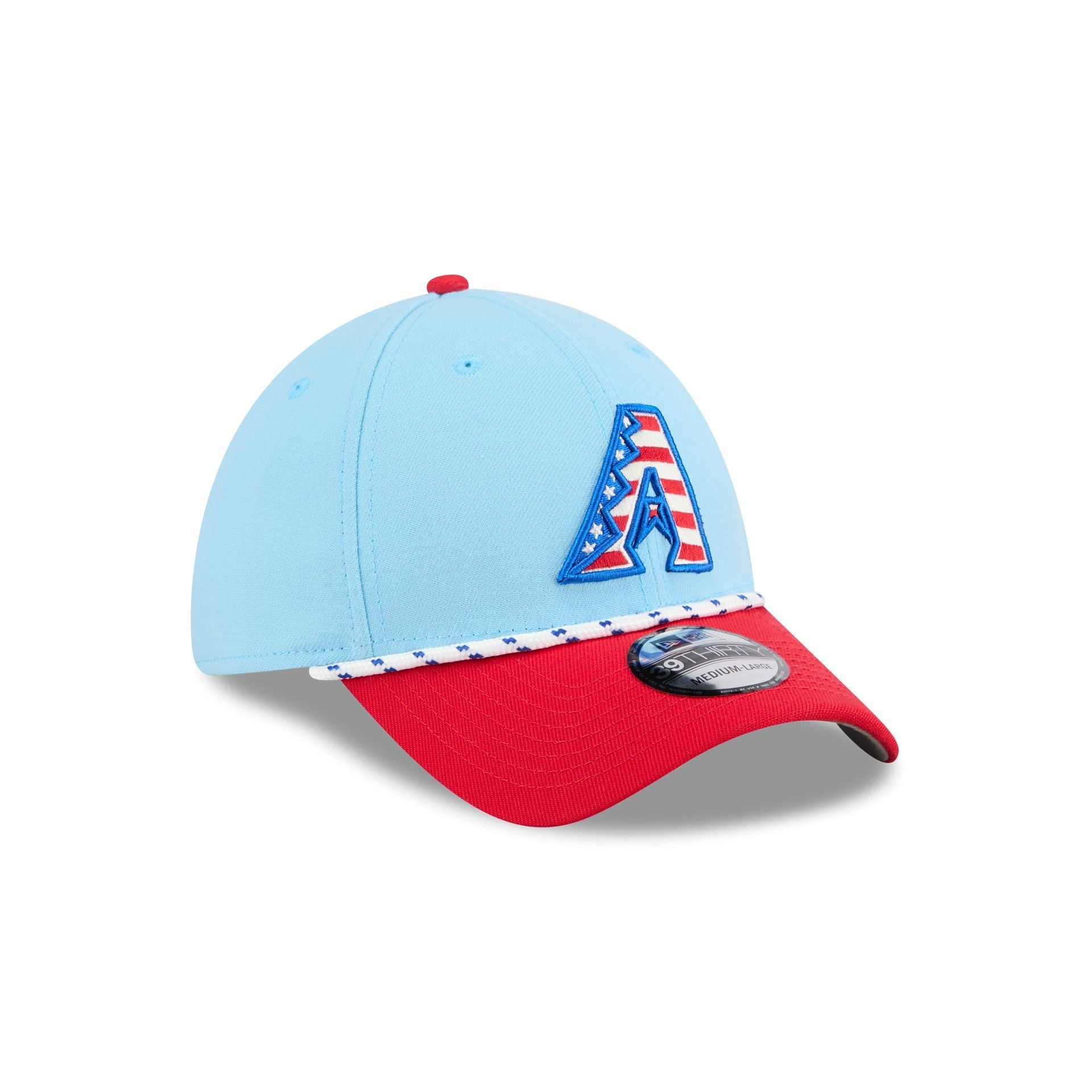 Arizona Diamondbacks Independence Day 2025 39THIRTY Stretch Fit Hat