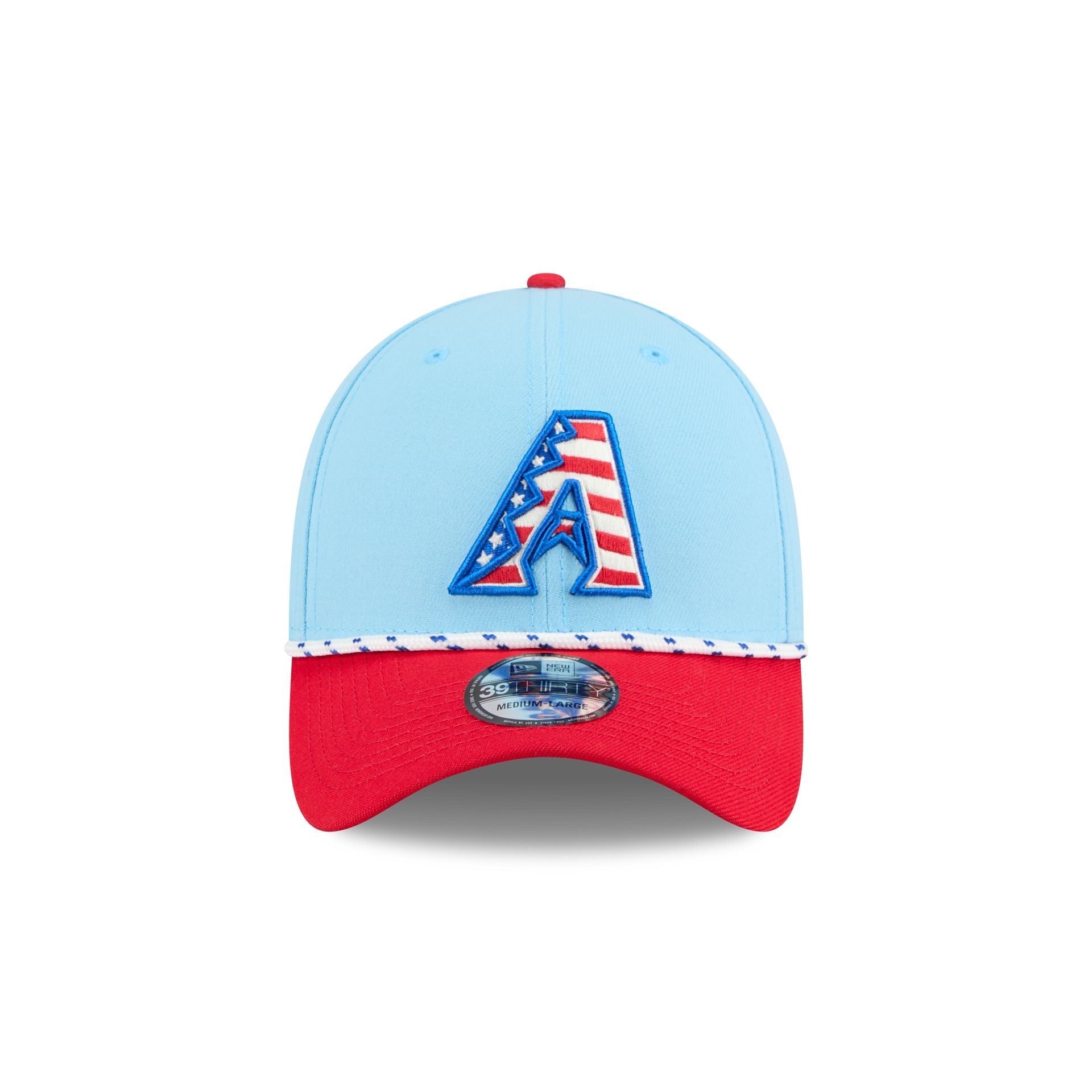 Arizona Diamondbacks Independence Day 2025 39THIRTY Stretch Fit Hat