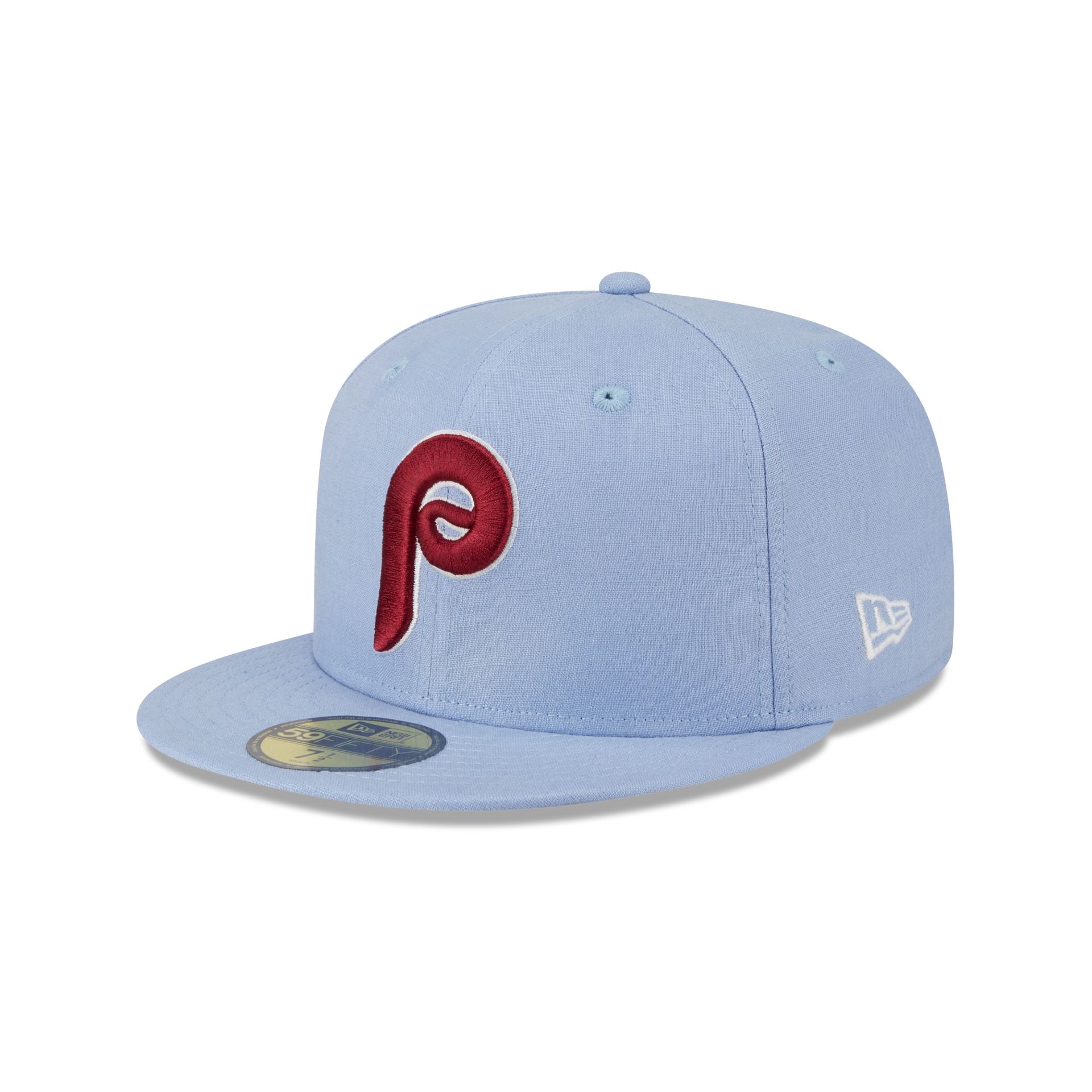 Team Linen Philadelphia Phillies 59FIFTY Fitted Hat