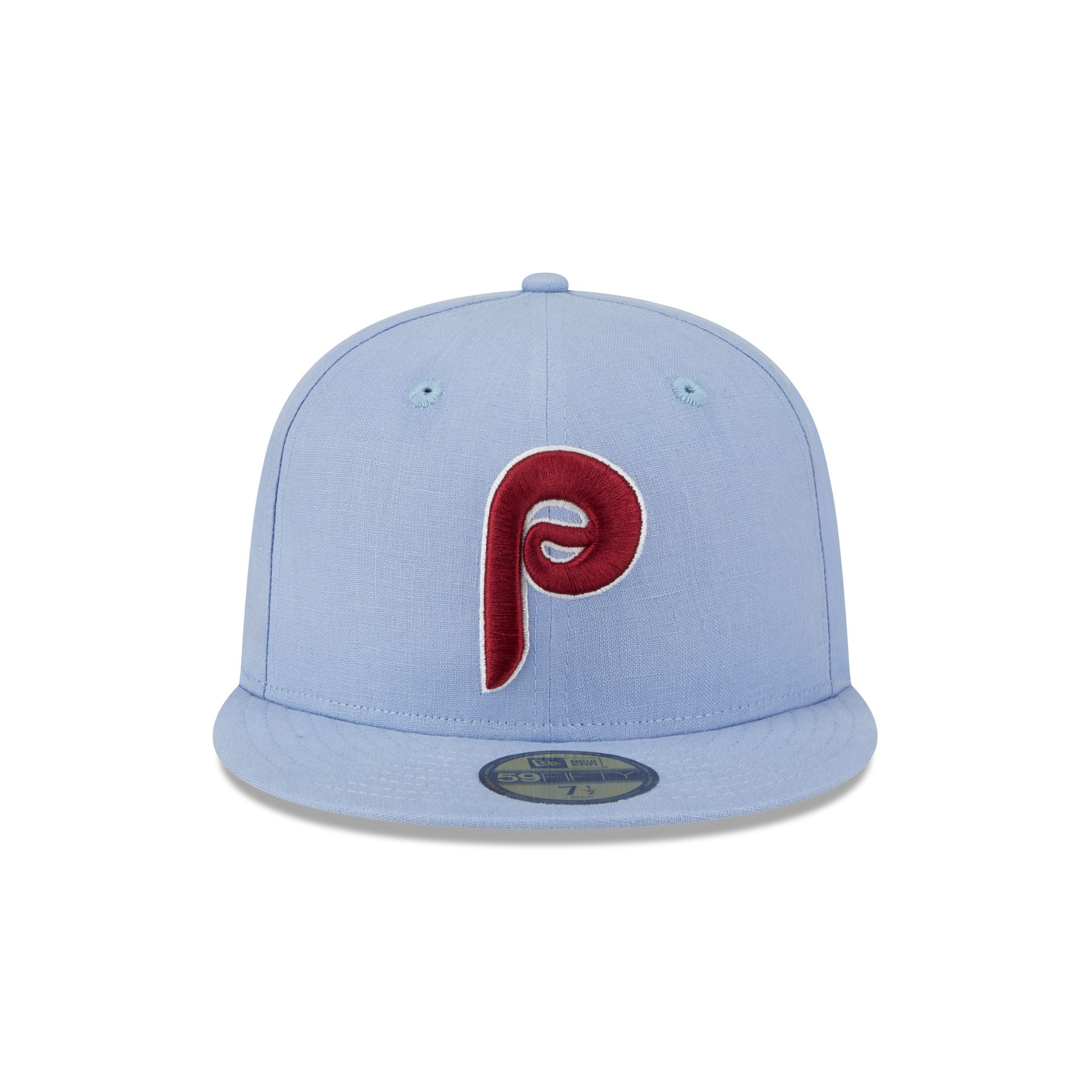 Team Linen Philadelphia Phillies 59FIFTY Fitted Hat