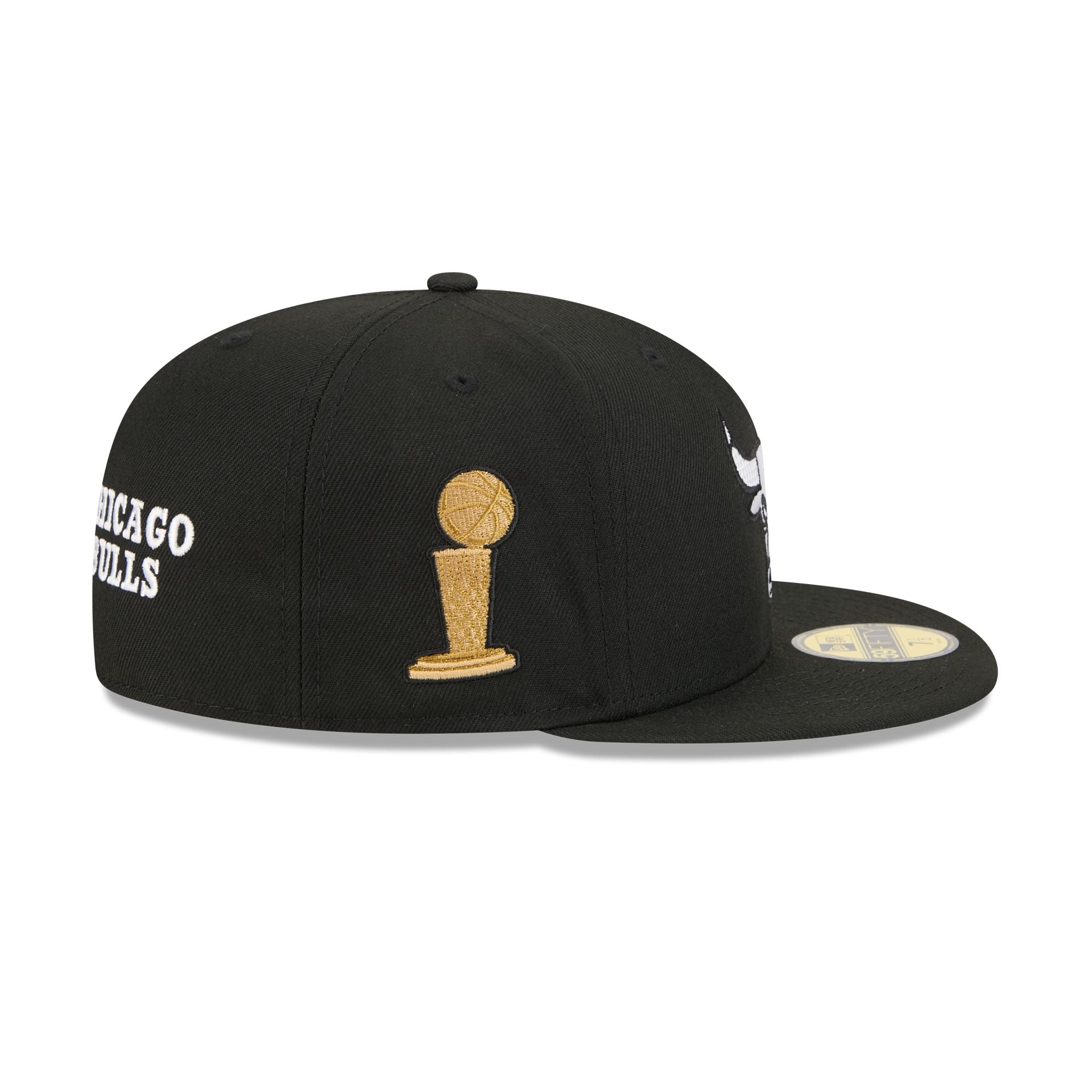 Alpha Industries x Chicago Bulls Black 59FIFTY Fitted Hat