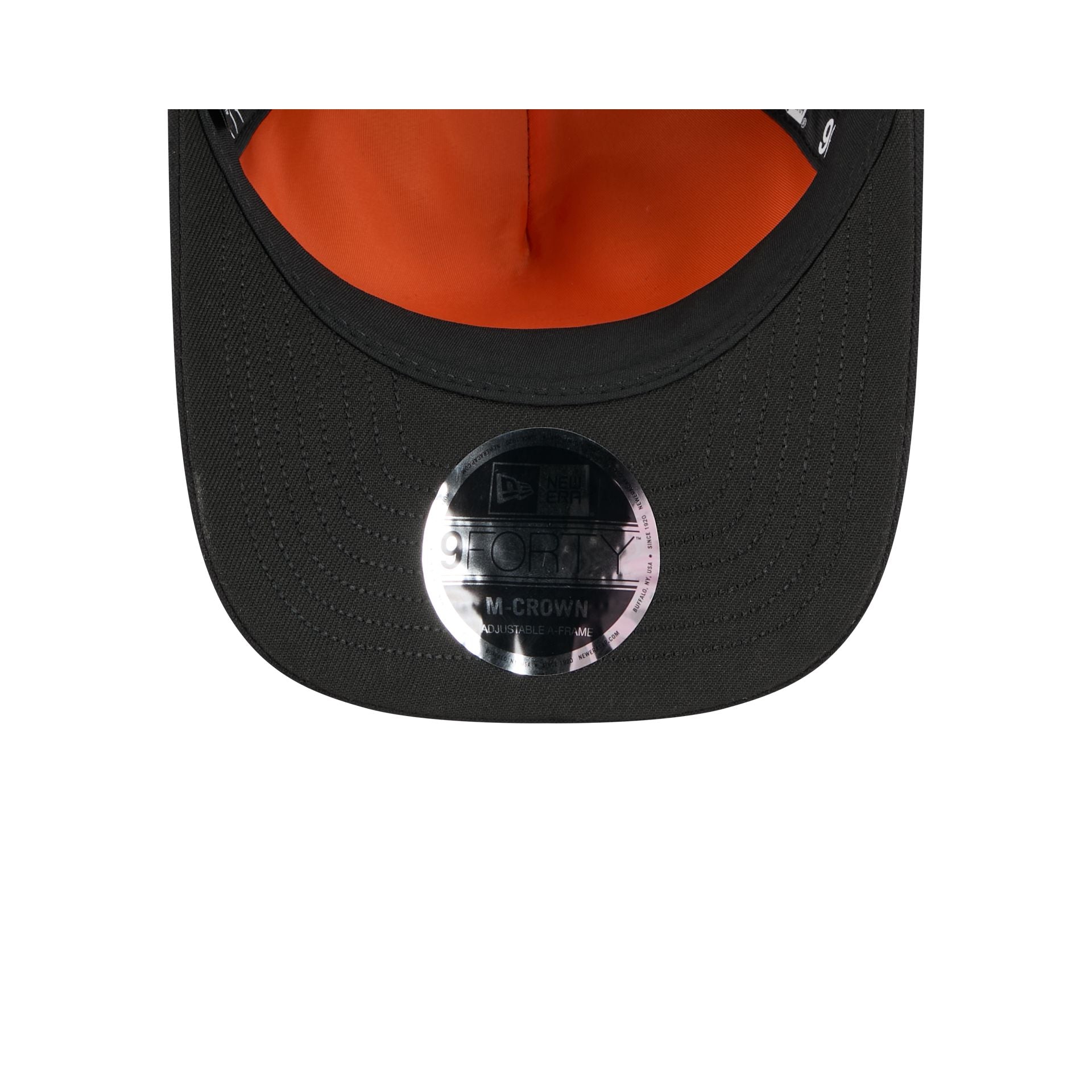 Alpha Industries x Chicago Bulls Black 9FORTY M-Crown A-Frame Snapback Hat