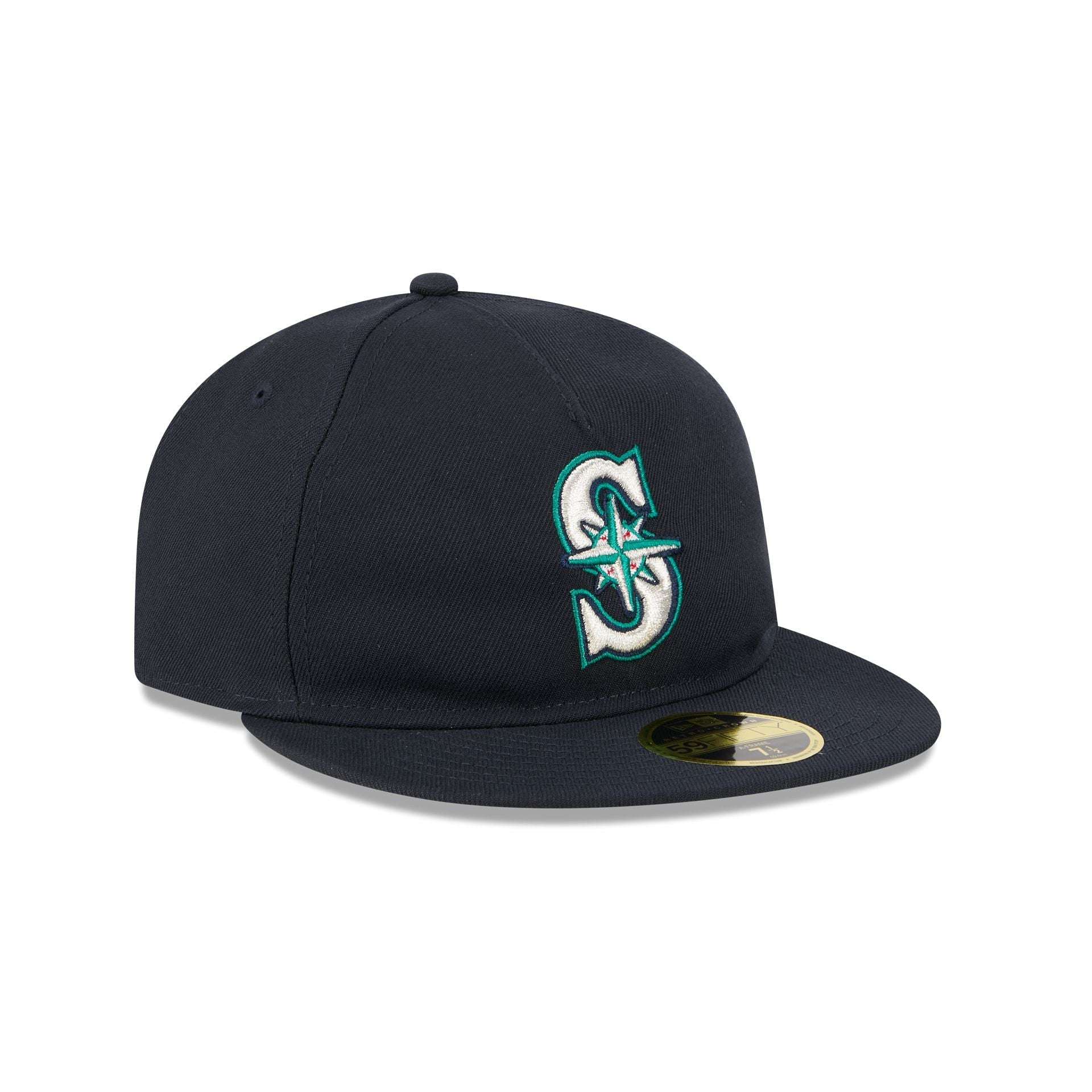 Seattle Mariners Easy Retro Crown 59FIFTY A-Frame Fitted Hat